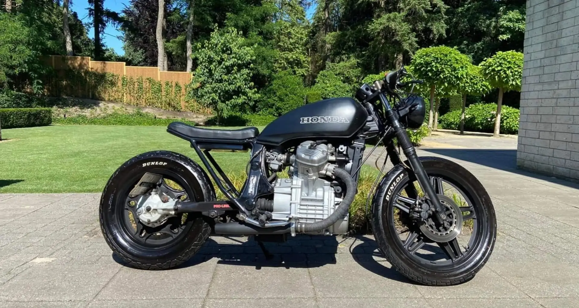 Honda GL 500 caféracer/Bratstyle Schwarz - 1