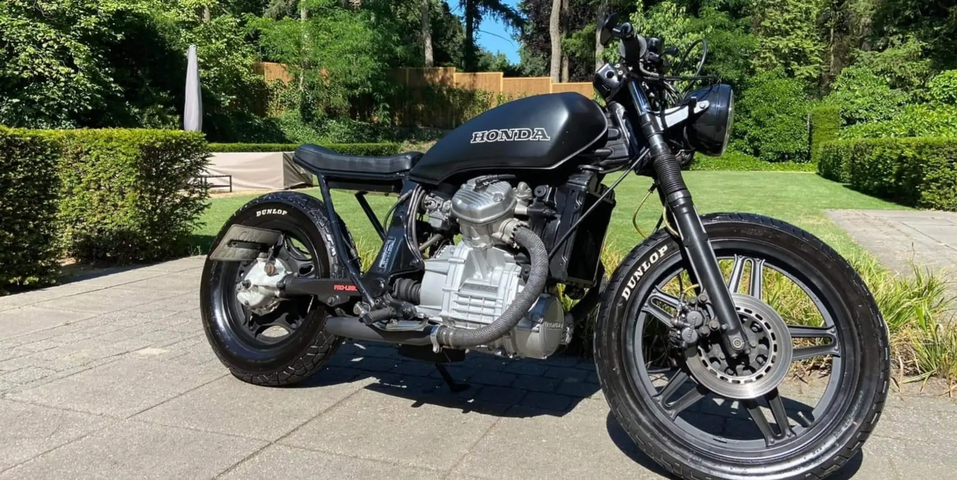 Honda GL 500 caféracer/Bratstyle Schwarz - 2