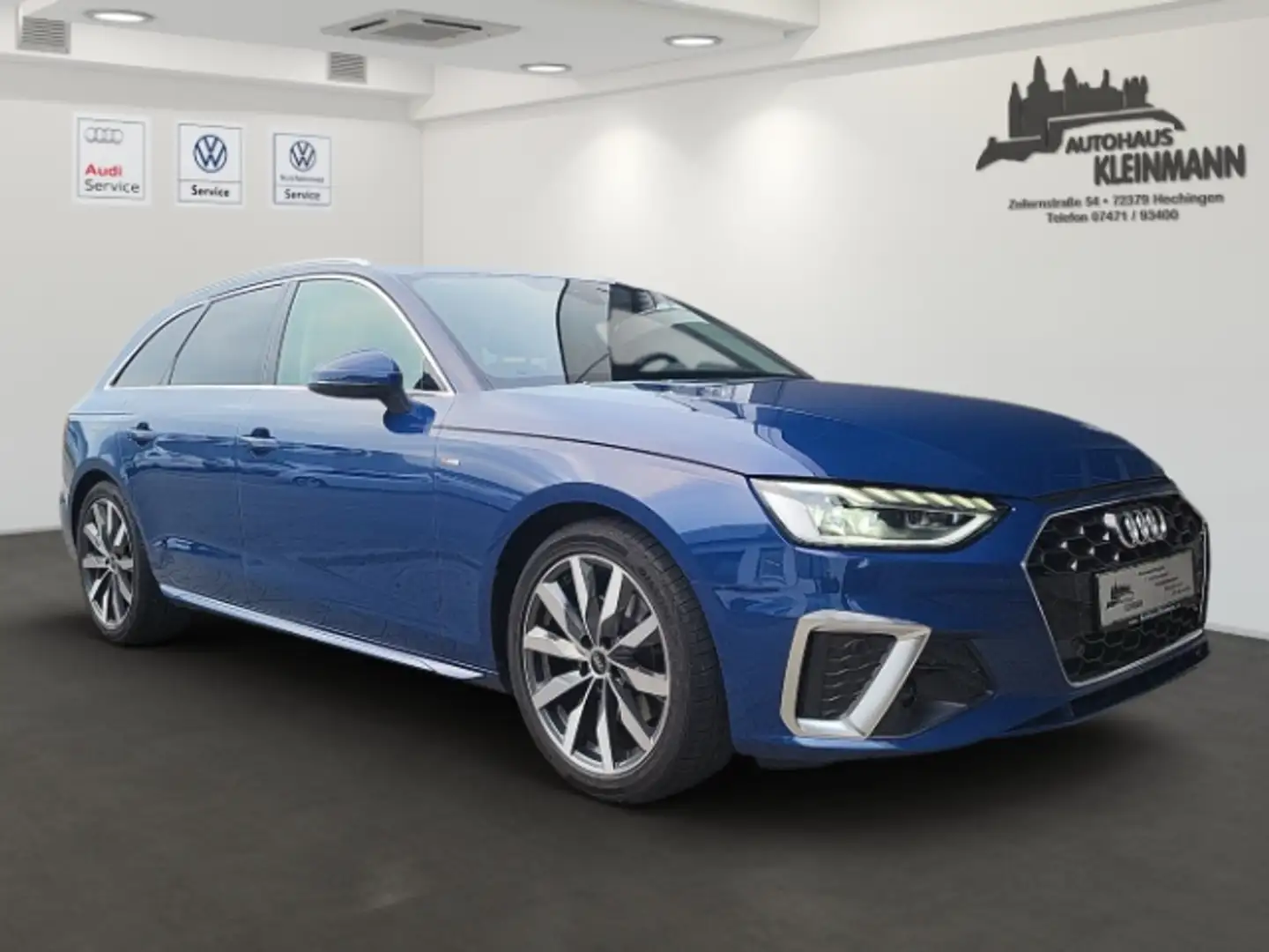 Audi A4 35 TDI S line 2.0 EU6e Avant AHK,Tourp.Business,Vi Blau - 2