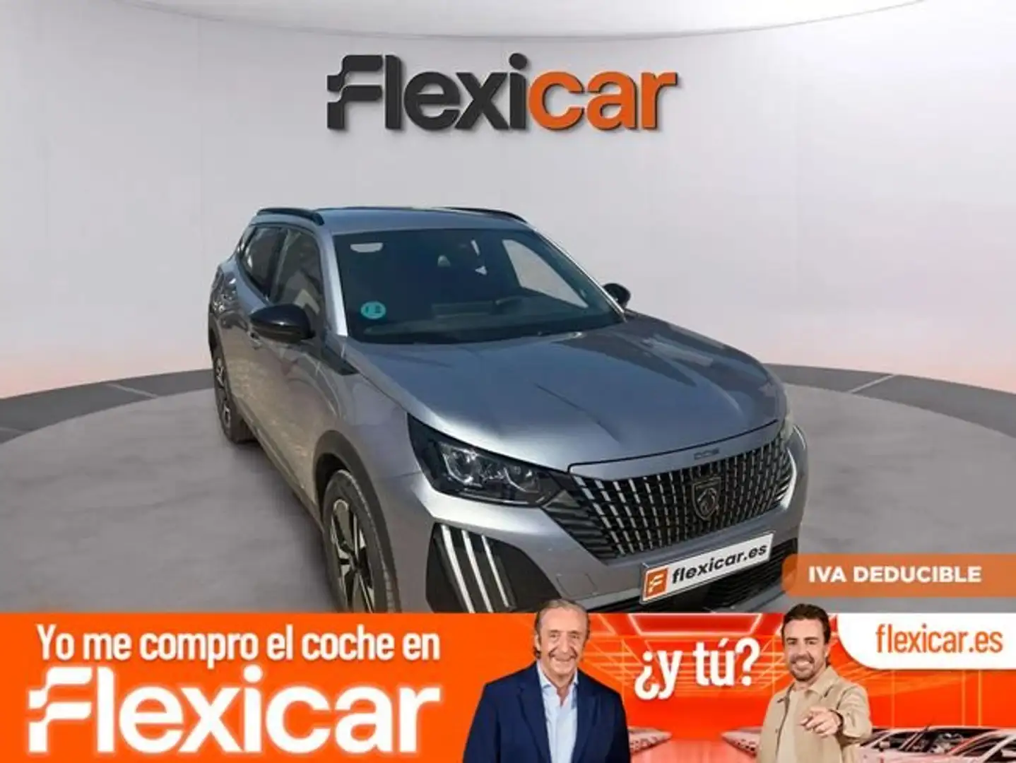 Peugeot 2008 Allure Gasolina 100 S&S 6 Vel. MAN Gris - 1