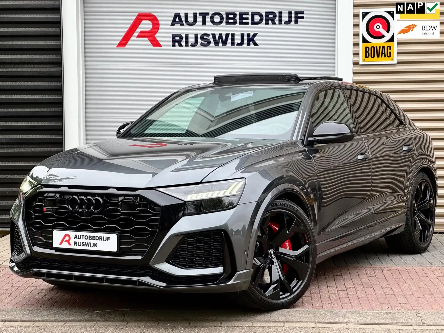 Audi RS Q8 RSQ8 4.0 TFSI quattro BTW/360/B&O/Memory Grijs - 1