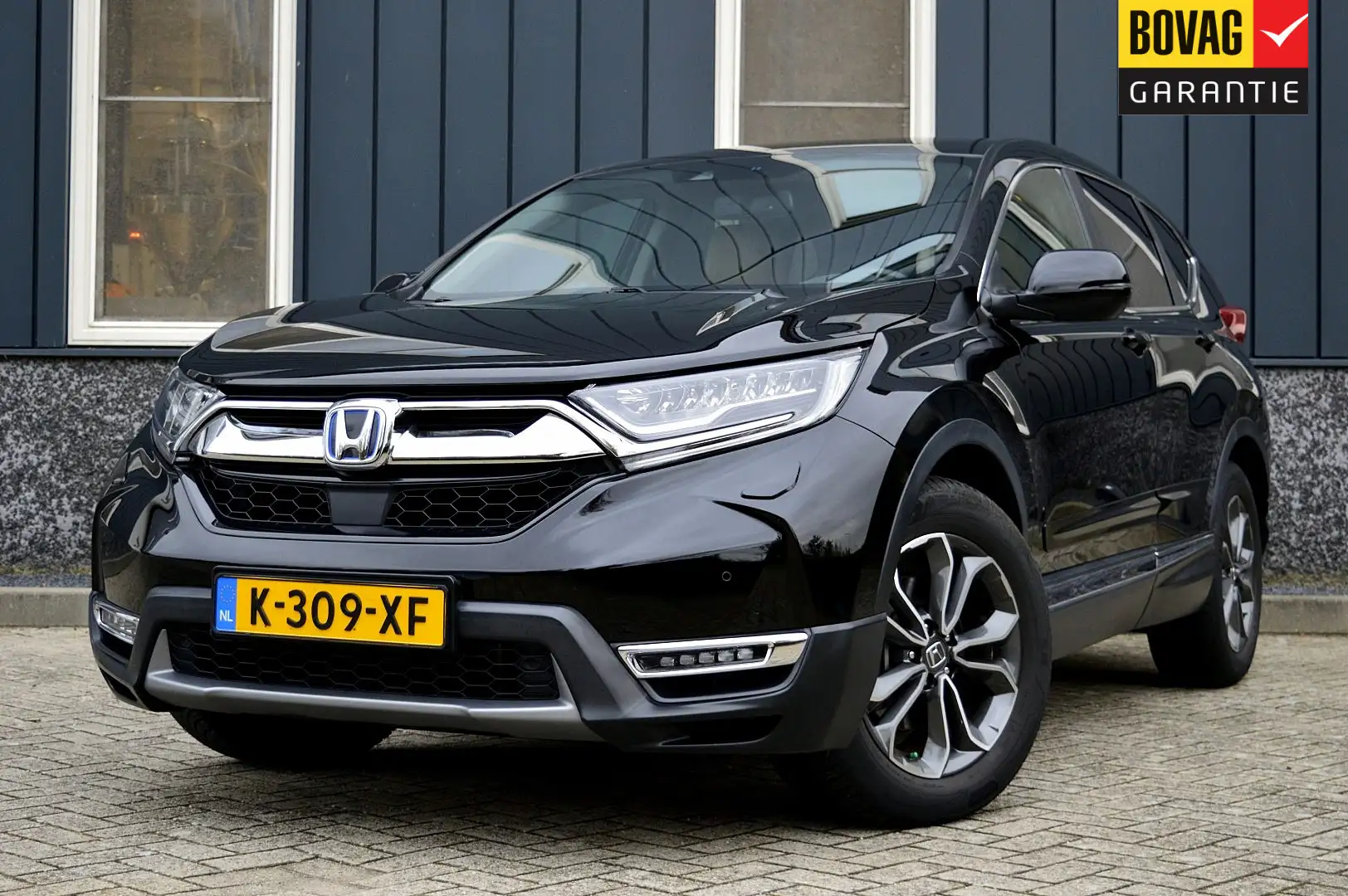 Honda CR-V 2.0 Hybrid Elegance Rijklaarprijs-Garantie Leder N Zwart - 1