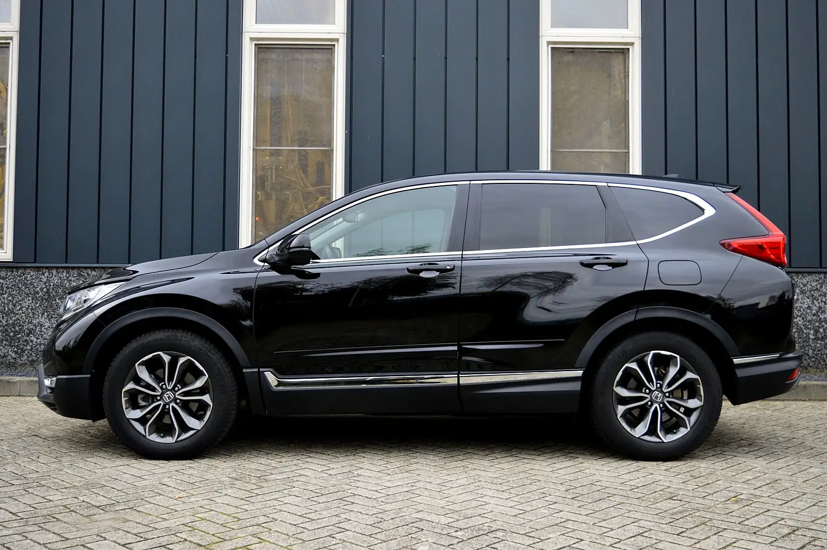Honda CR-V 2.0 Hybrid Elegance Rijklaarprijs-Garantie Leder N Zwart - 2