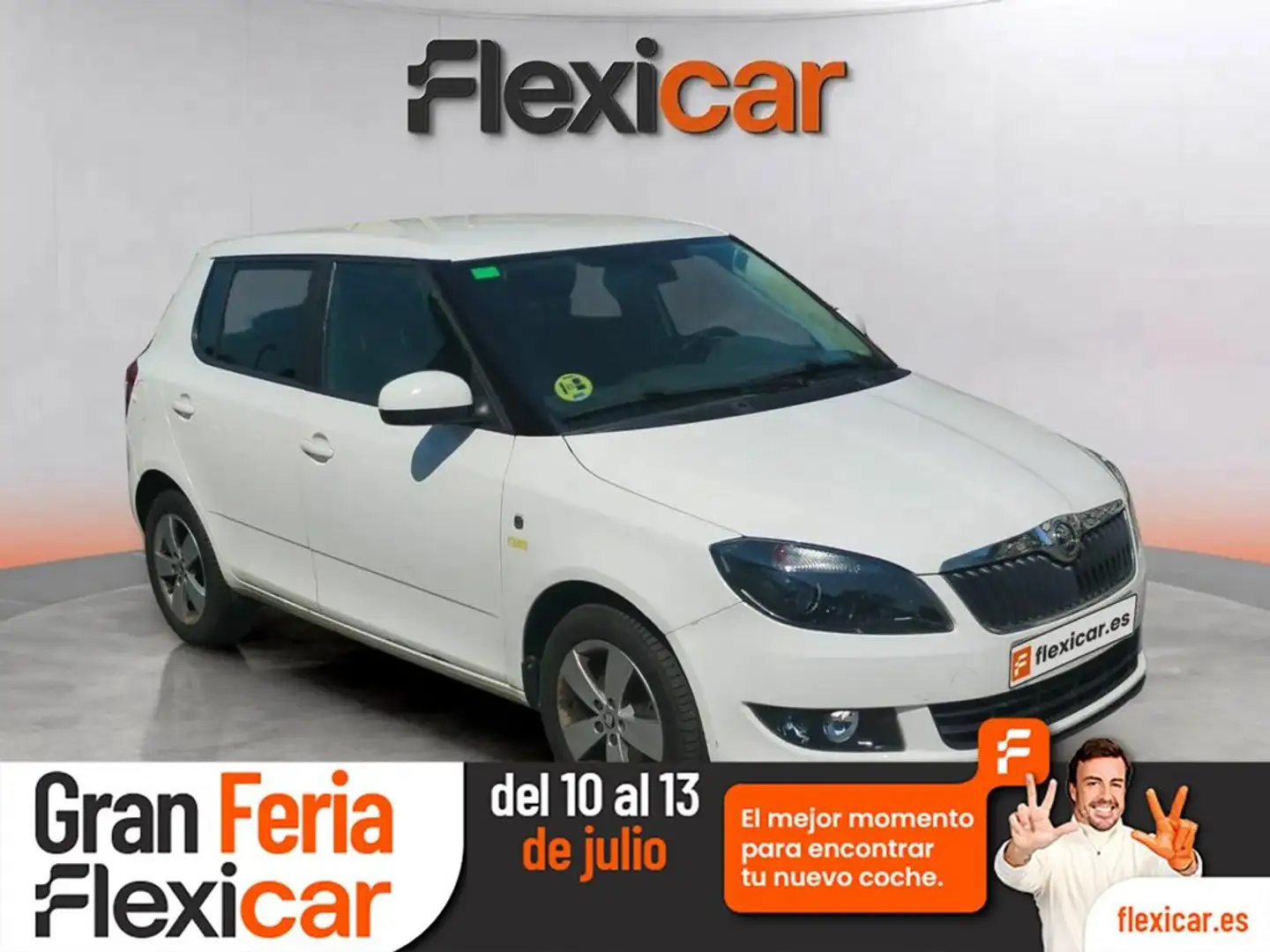 Skoda Fabia 1.2TDI Greenline 75 Blanco - 1