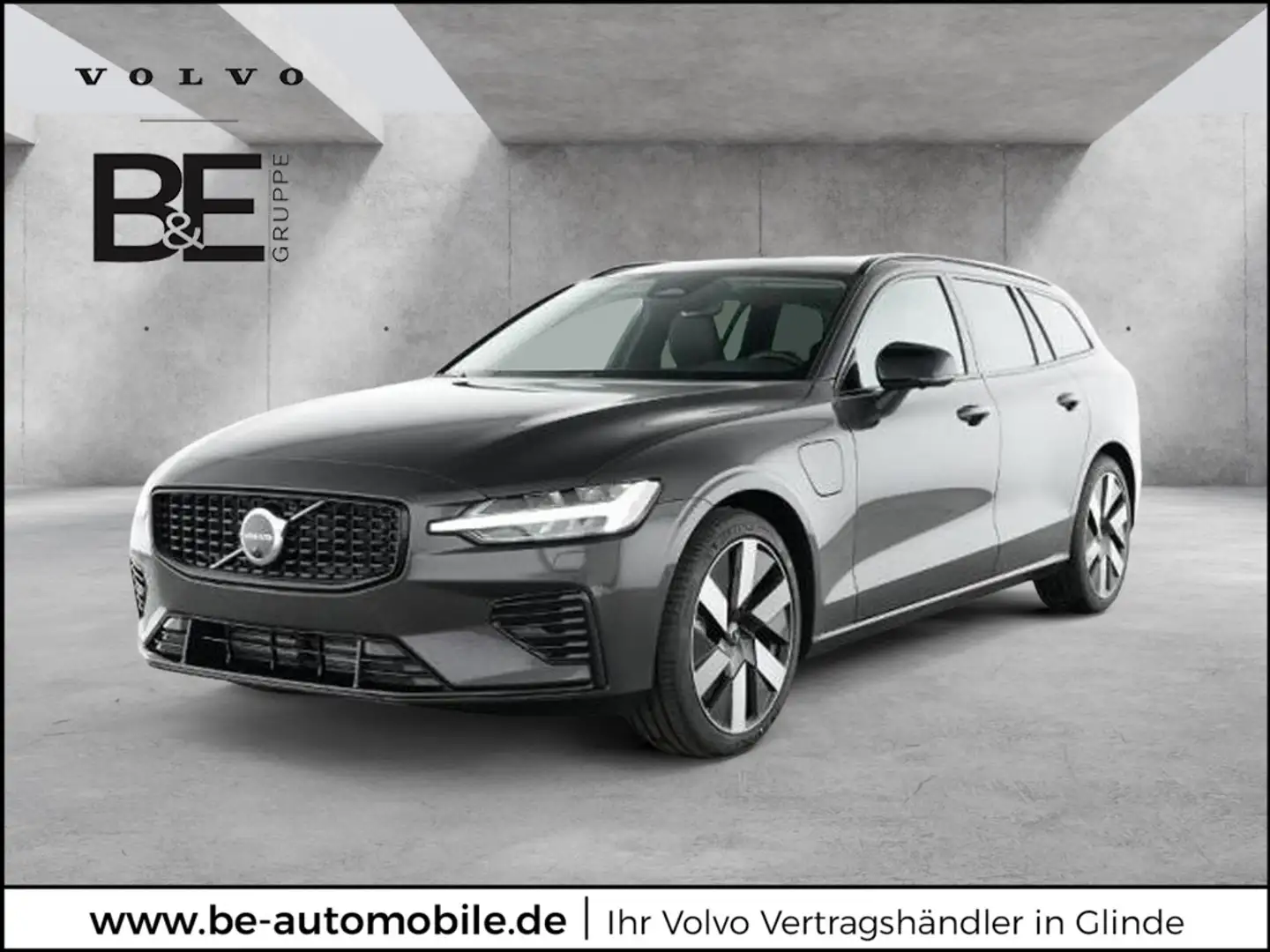 Volvo V60 T6 Plus Dark Recharge Plug-In Hybrid AWD Grau - 1