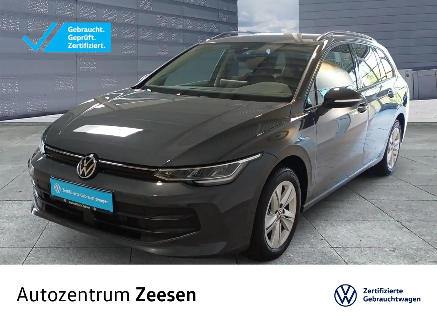 Volkswagen Golf VIII Variant 1.5 eTSI Life DSG+USB+DAB+SHZ+ Klima Grau - 1