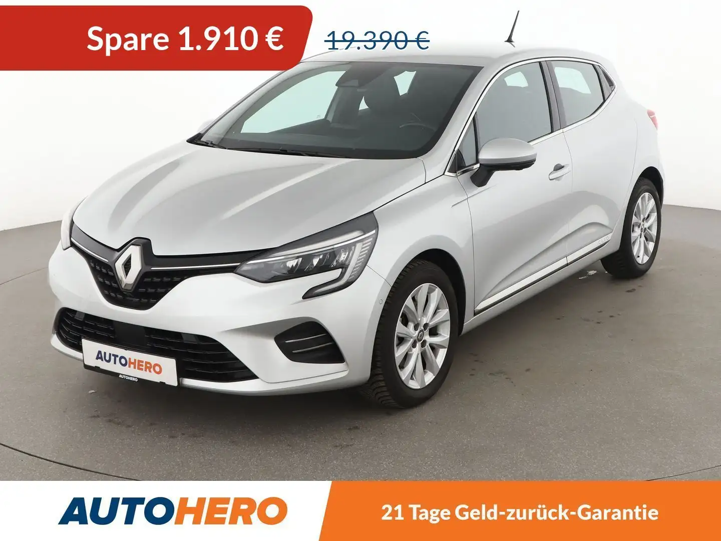 Renault Clio 1.3 TCe Intens Aut.*NAVI*LED*PDC*TEMPO*SHZ*ALU* Grau - 1