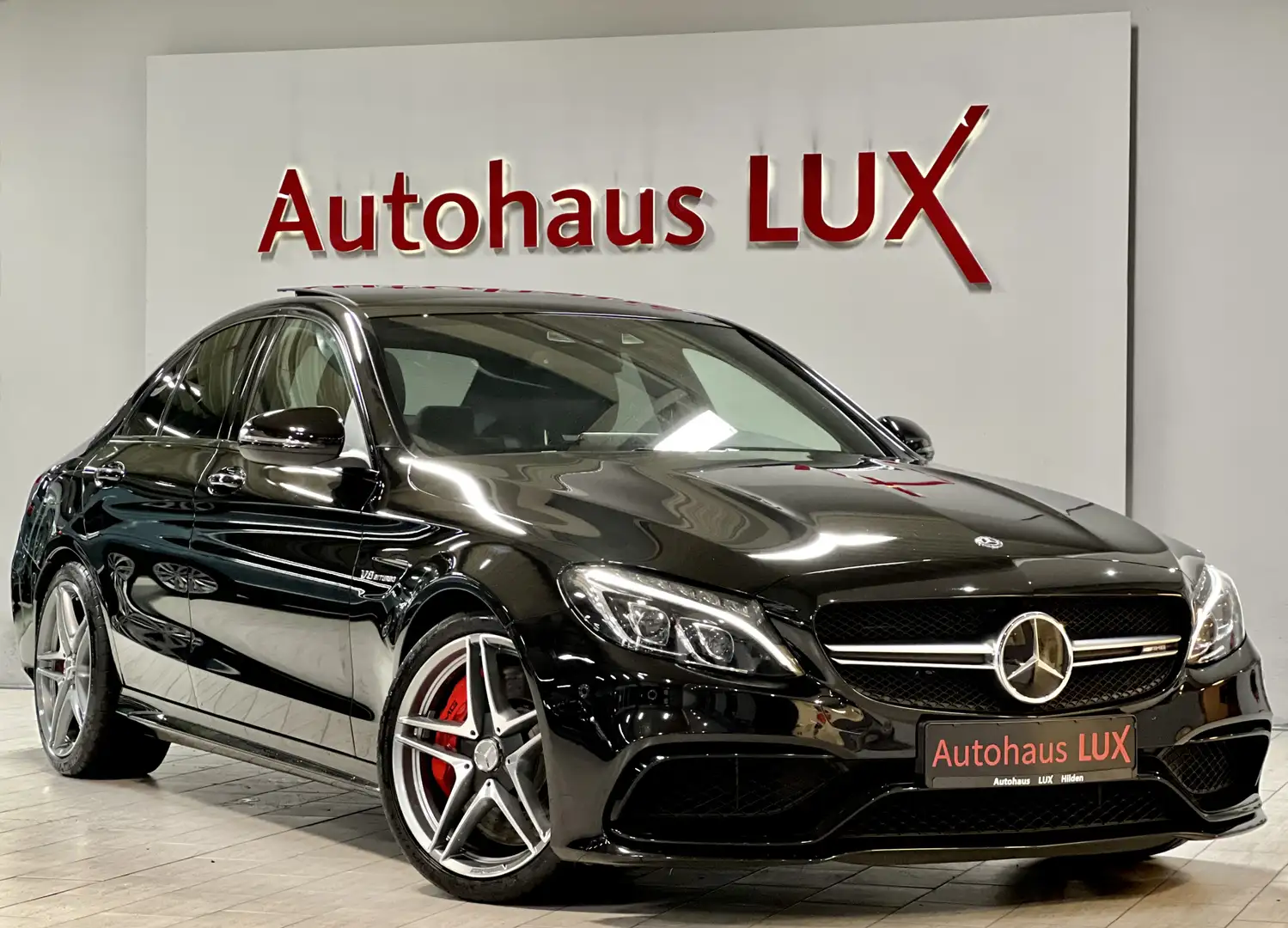 Mercedes-Benz C 63 AMG S*PANORAMA*LED*R-KAM*19 ZOLL*NUR 57 TKM Noir - 1