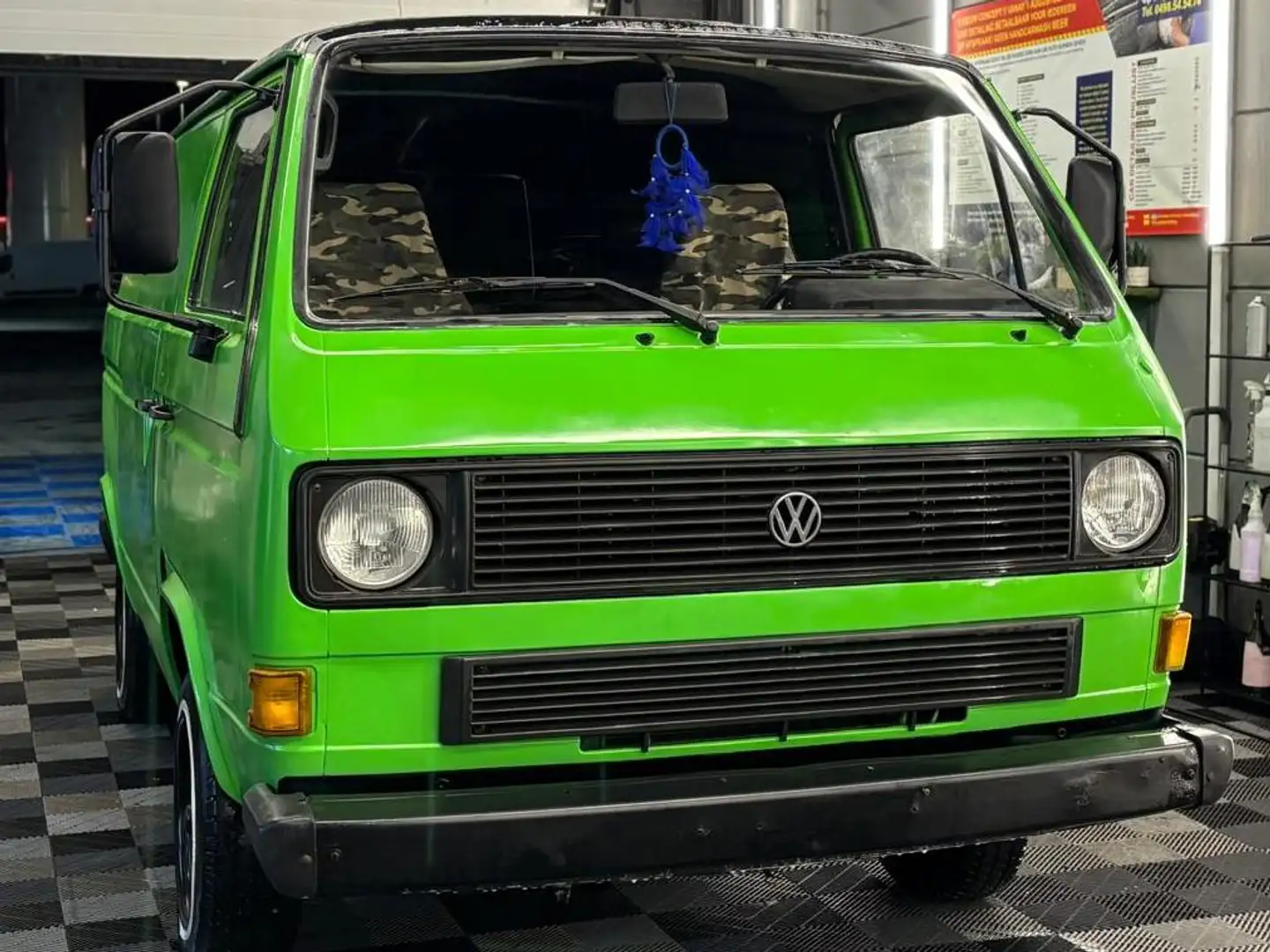 Volkswagen T3 Blue Star |Transporter 1.6D | BJ.1984 |170.000 KM.| OLDTIMER Grün - 1