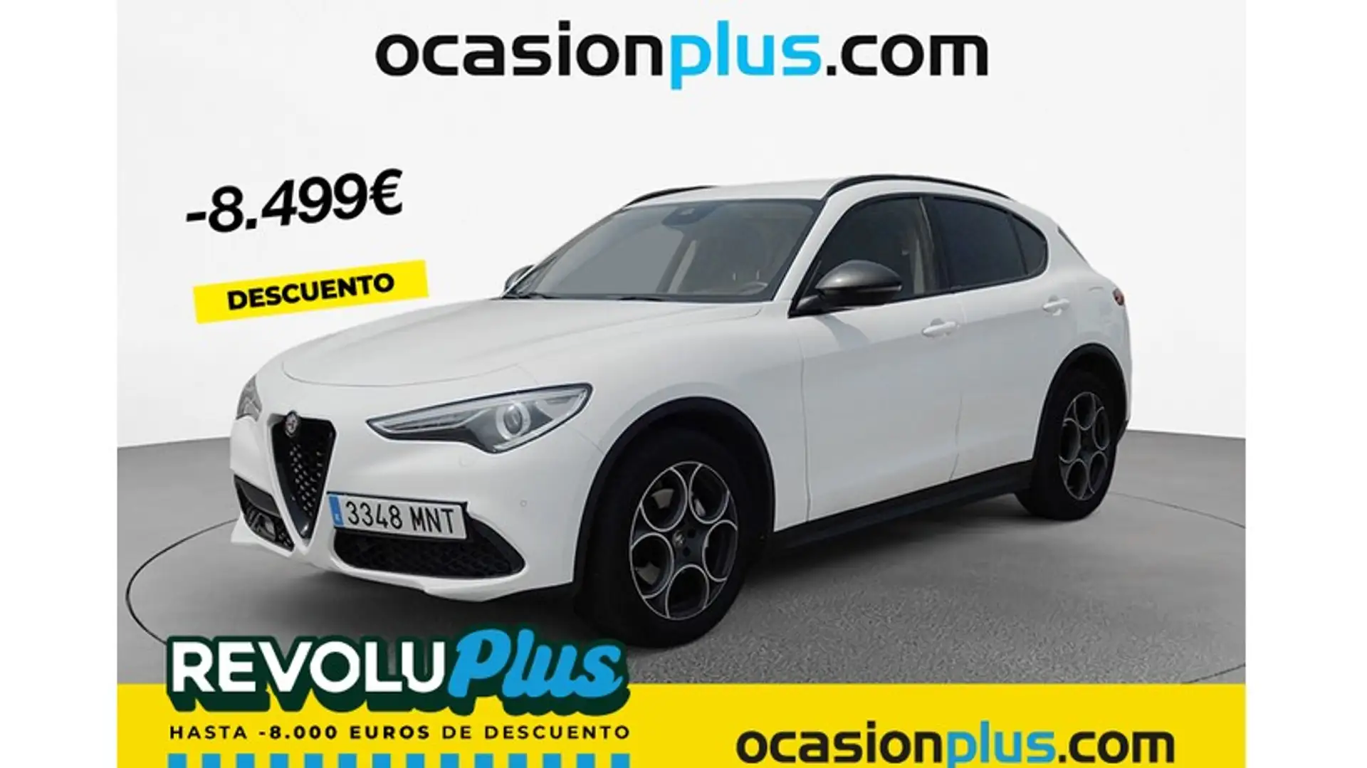 Alfa Romeo Stelvio 2.2 Super RWD Aut. 160 Blanc - 1