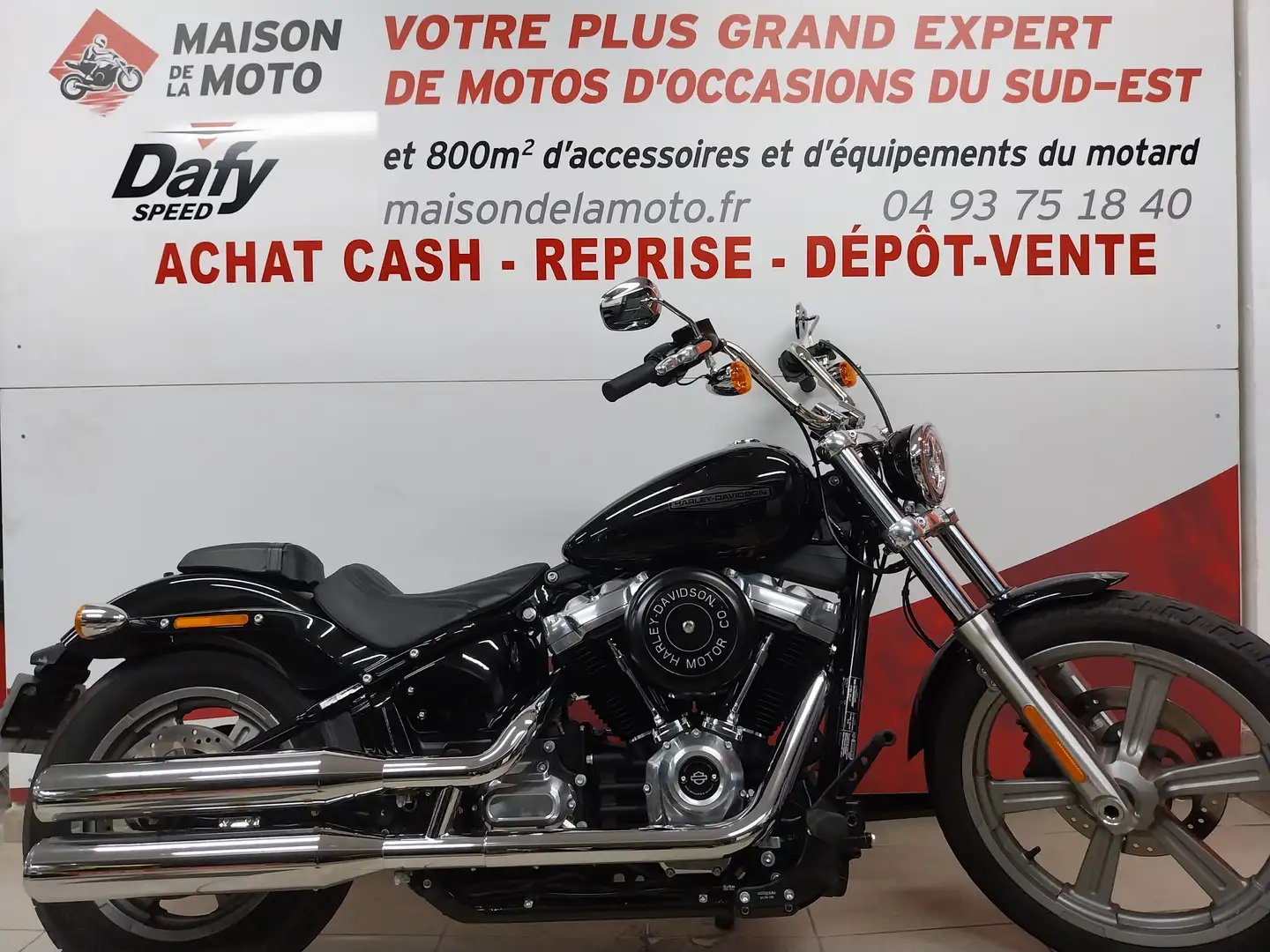 Harley-Davidson Softail Noir - 1