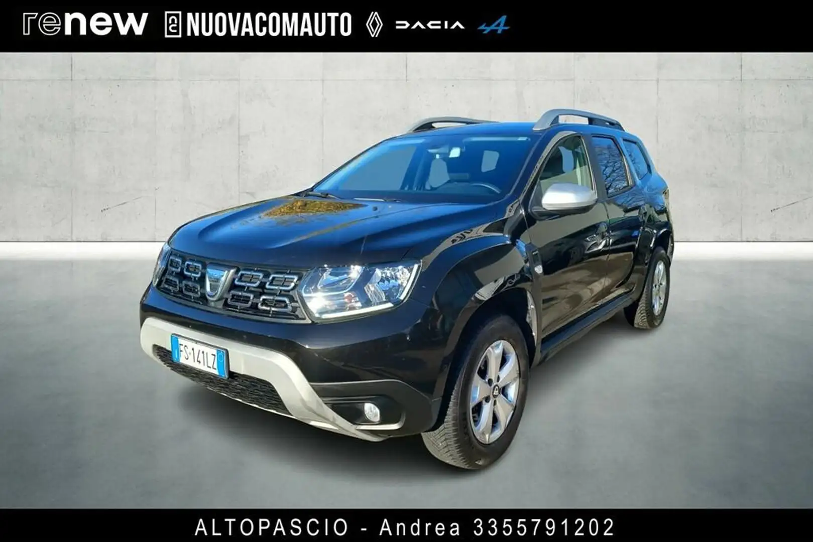 Dacia Duster 1.5 dci Prestige 4x4 s&s 110cv Nero - 1