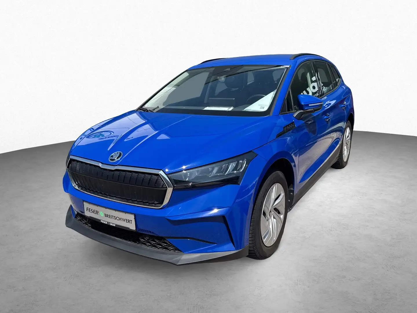 Skoda Enyaq Loft 50 109kW/ACC/NAVI/SHZ/SMARTLINK/PDC Bleu - 1