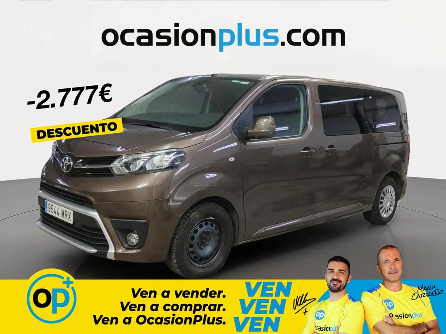 Toyota Proace Shuttle L1 2.0D 8pl. Portón VX Plus 145 Marrón - 1