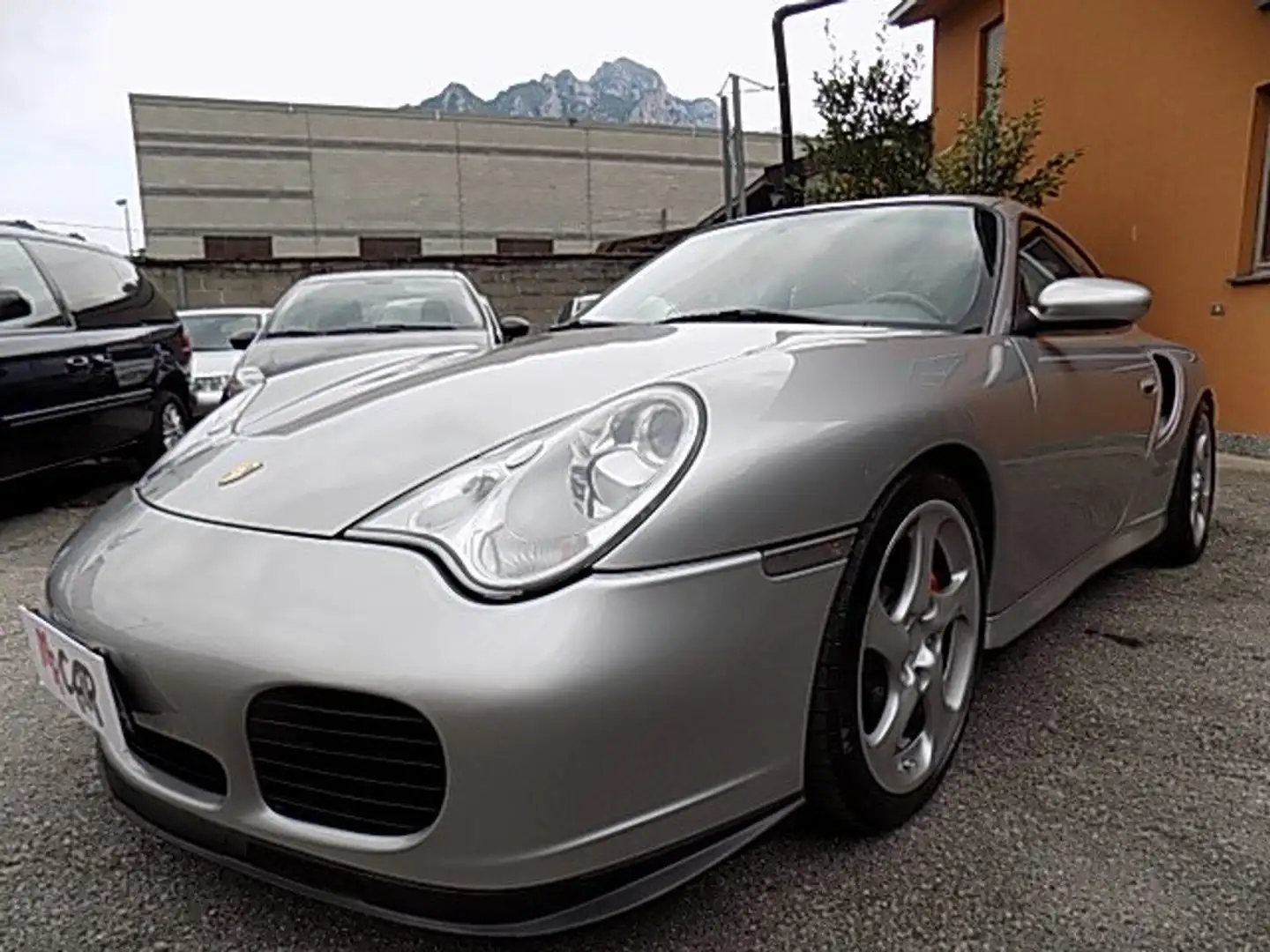 Porsche 996 911 996 Turbo cat Coupé MANUALE * 67.000 KM * Argento - 1