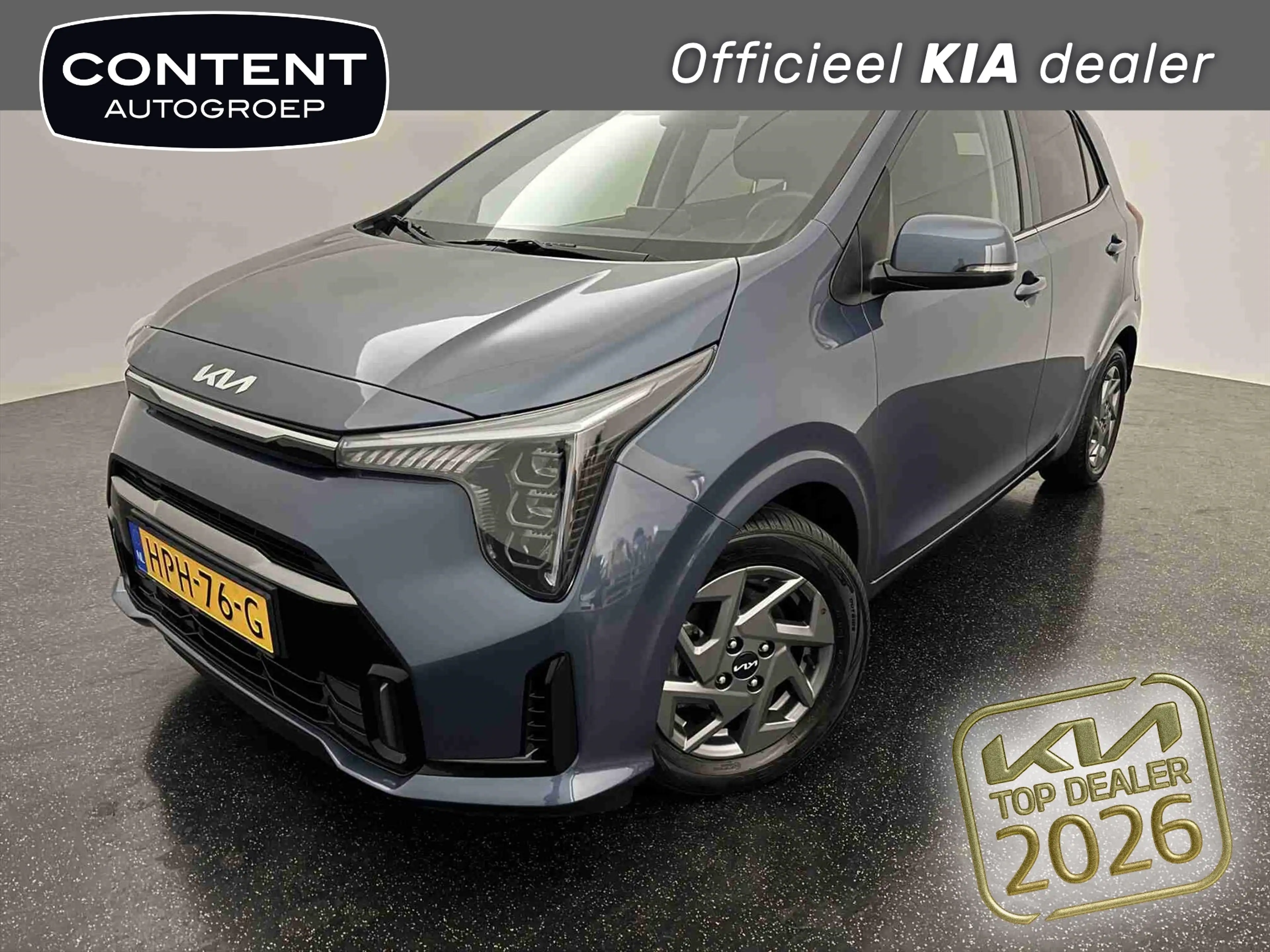 Kia Picanto 1.0 DPi 63pk 4-zits DynamicPlusLine | Apple Carpla