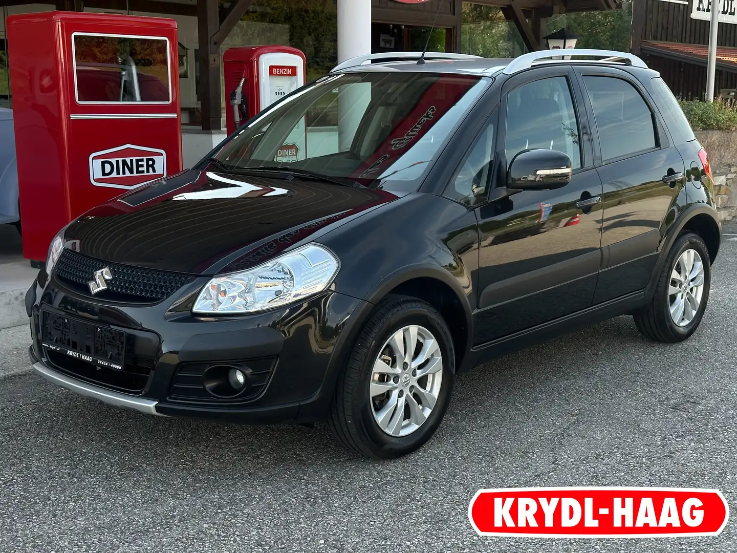 Suzuki SX4 SX4 1,6 GLX 4x4 /1.Besitz/Pickerl & Service NEU/ Schwarz - 1