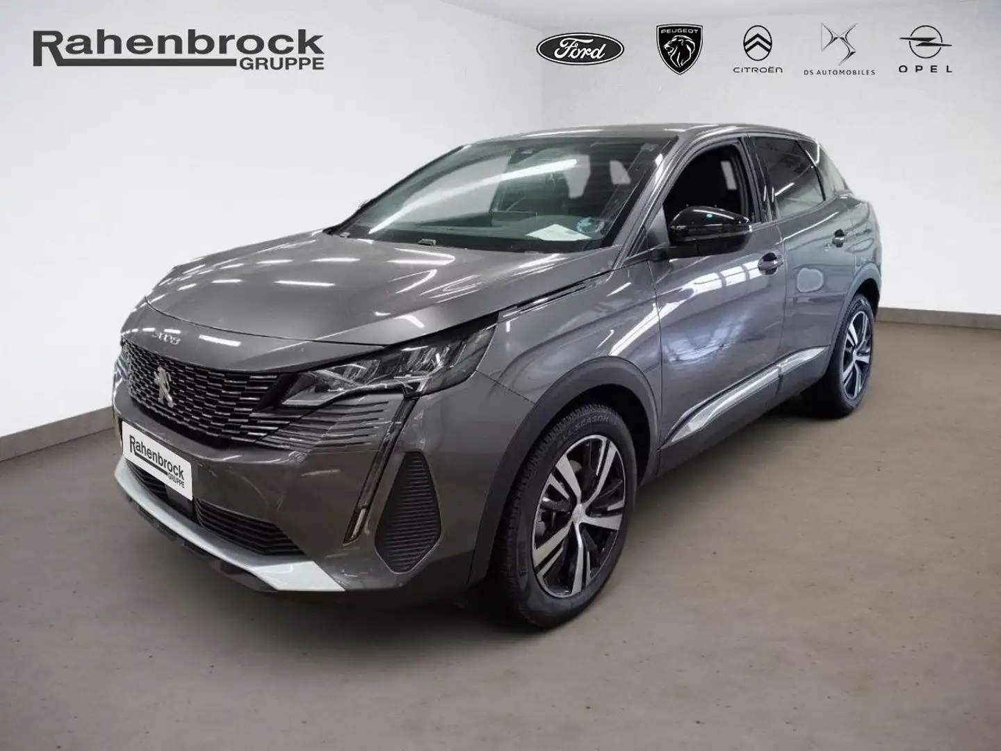 Peugeot 3008 Hybrid 145 Allure Pack e-DSC 6 Grau - 1