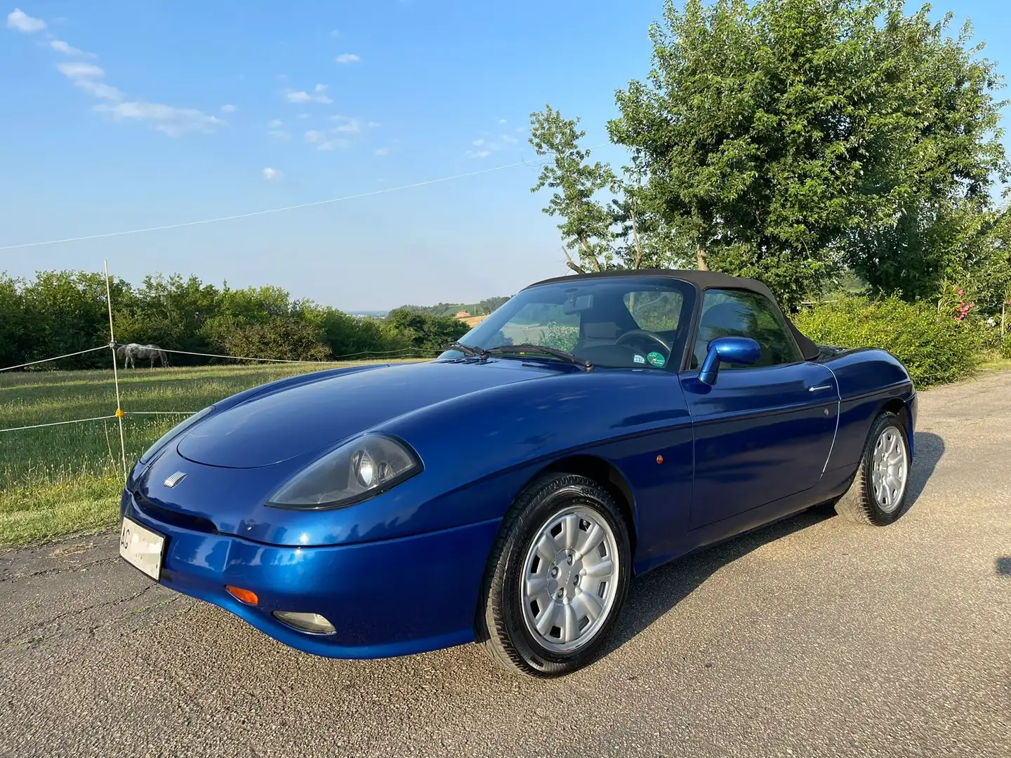 Fiat Barchetta 1.8 16v Midnight blu PRONTA AL USO - 1