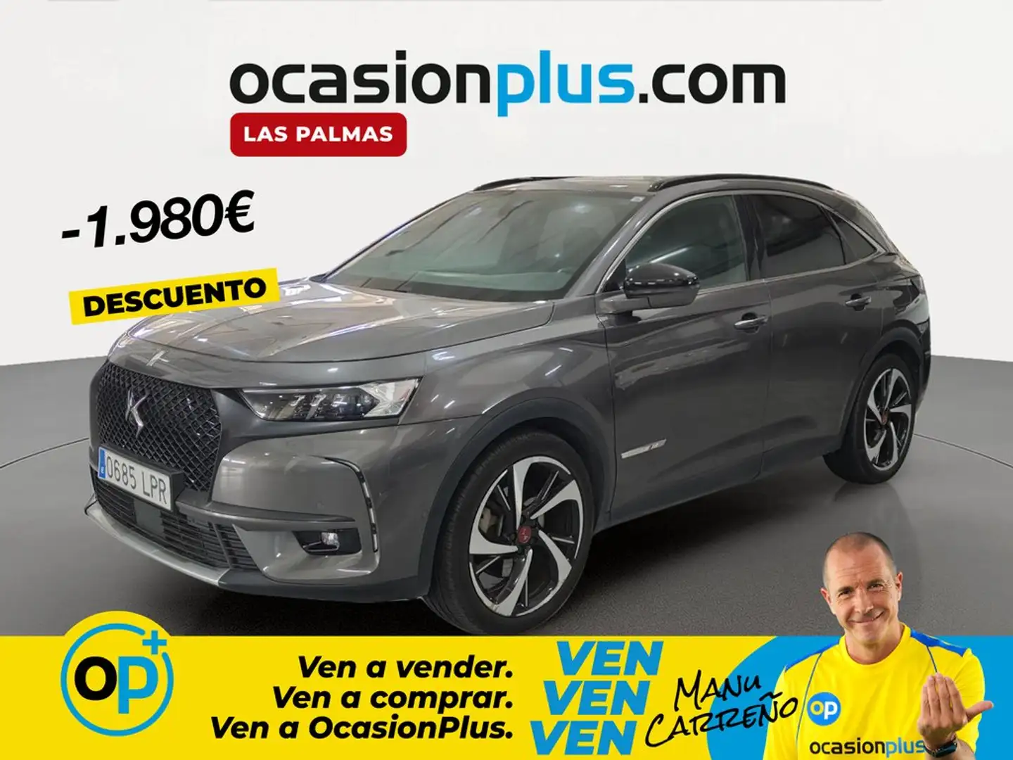 DS Automobiles DS 7 Crossback E-Tense Performance Line + Aut. 4x4 Gris - 1