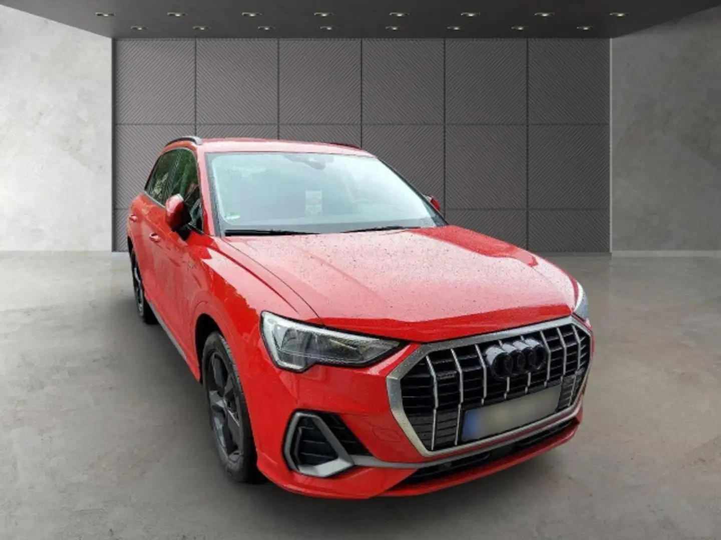 Audi Q3 40TDI S line quattro Stronic Navi LED AHK GRA Rojo - 2