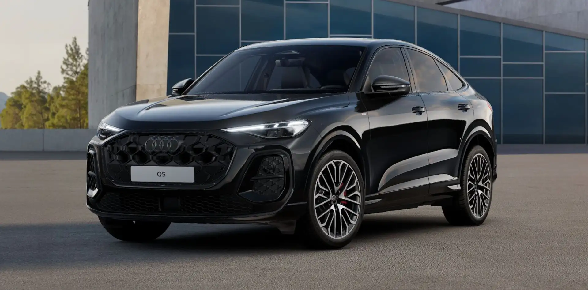 Audi Q5 Q5 2.0 tdi mhev+ S line ed quattro 204cv s-tronic Noir - 1