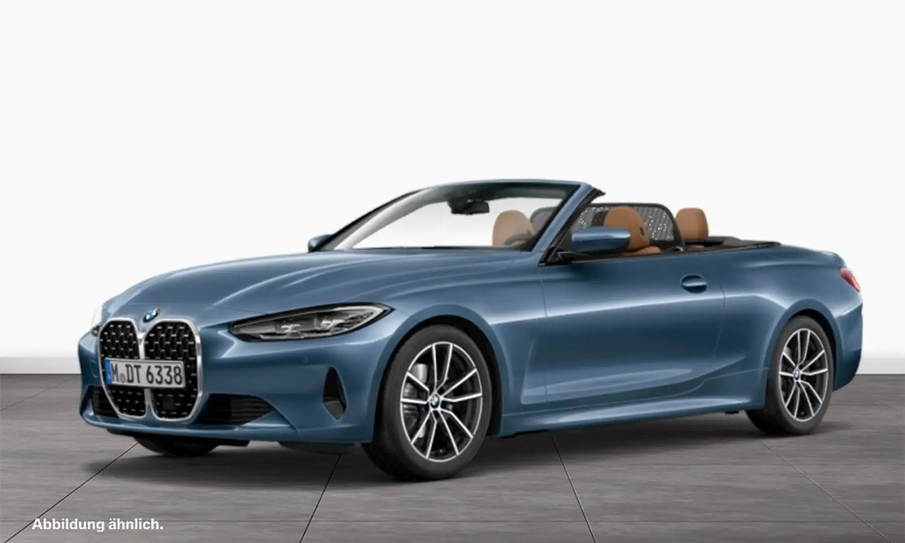 BMW 420 d Cabrio LED Driving+Parking Ass. Blau - 1