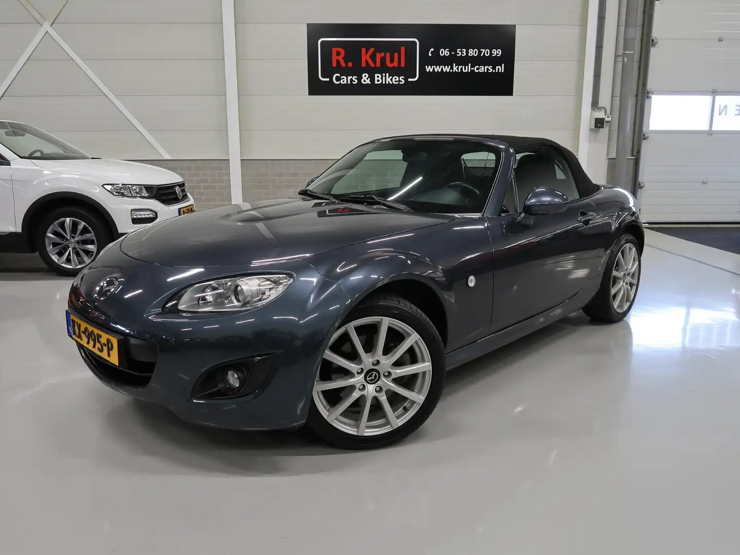 Mazda MX-5 1.8 TS Airco Sportvelgen Boekjes aanwezig Lage km. Grijs - 2