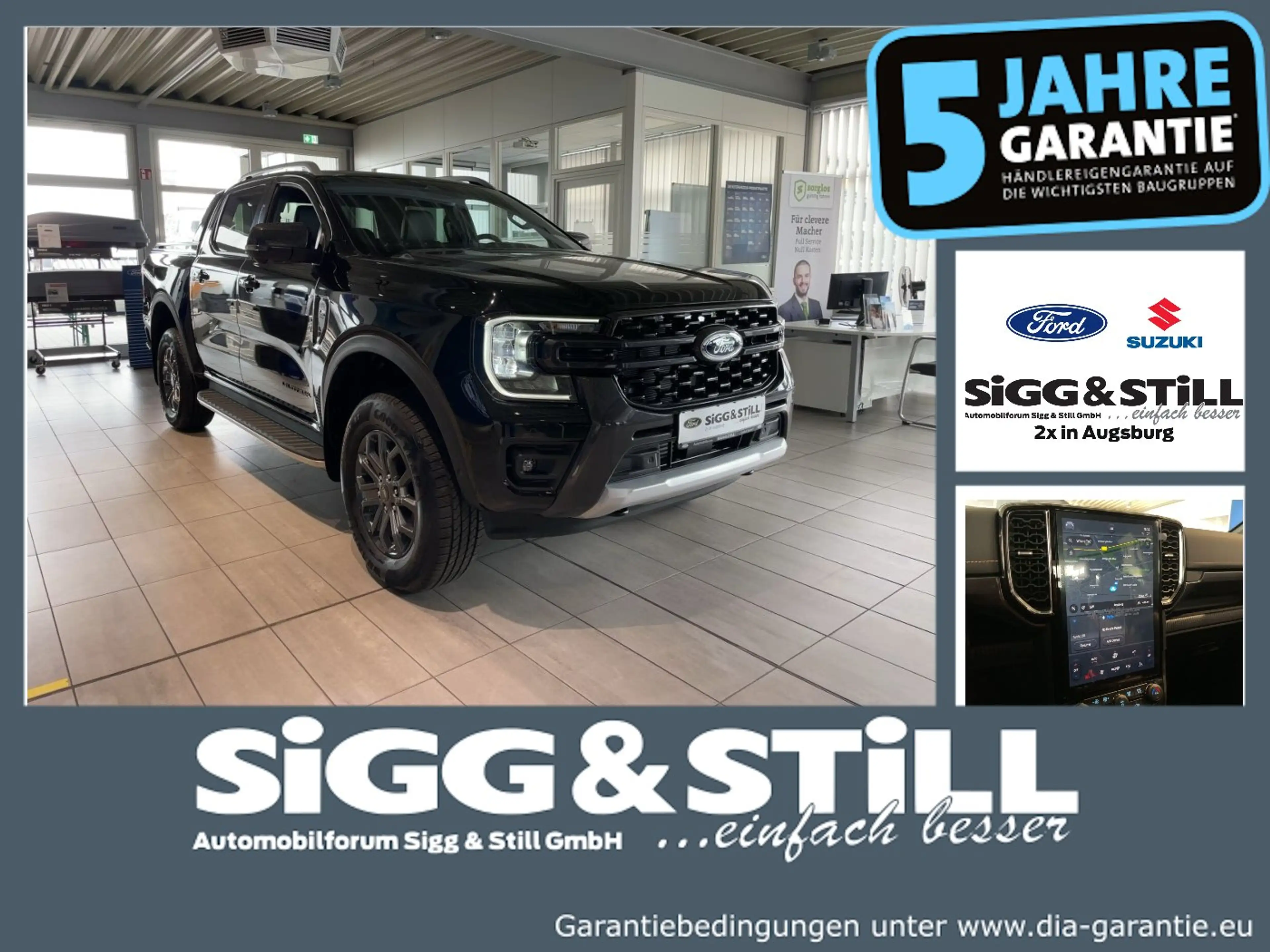 Ford Ranger Wildtrak 3.0 DoKa AWD AHK*iACC*NAV*B&O*SHZ