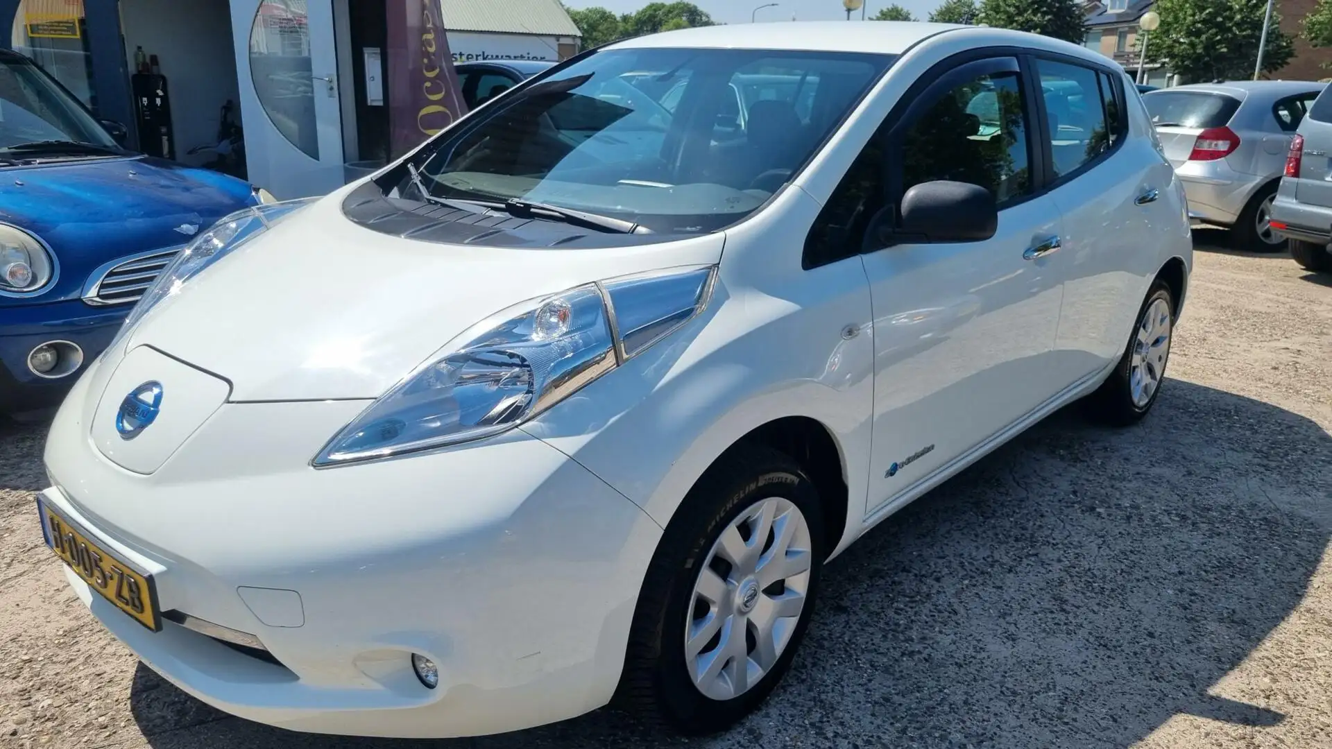 Nissan Leaf Visia 24 kWh💢€5299,-💢 Blanc - 2