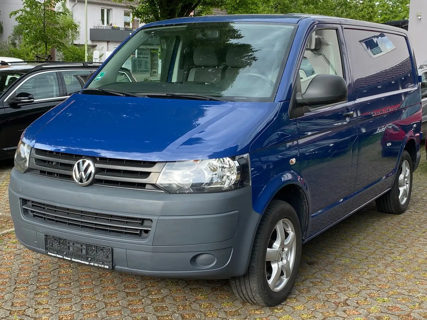 Volkswagen T5 Transporter Kasten Bleu - 1