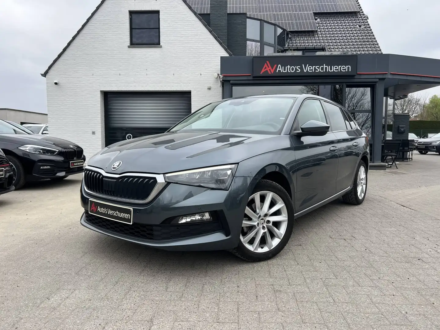 Skoda Scala 1.0 TSI Style ** Keyless | Camera | Navi/Carplay Gris - 2