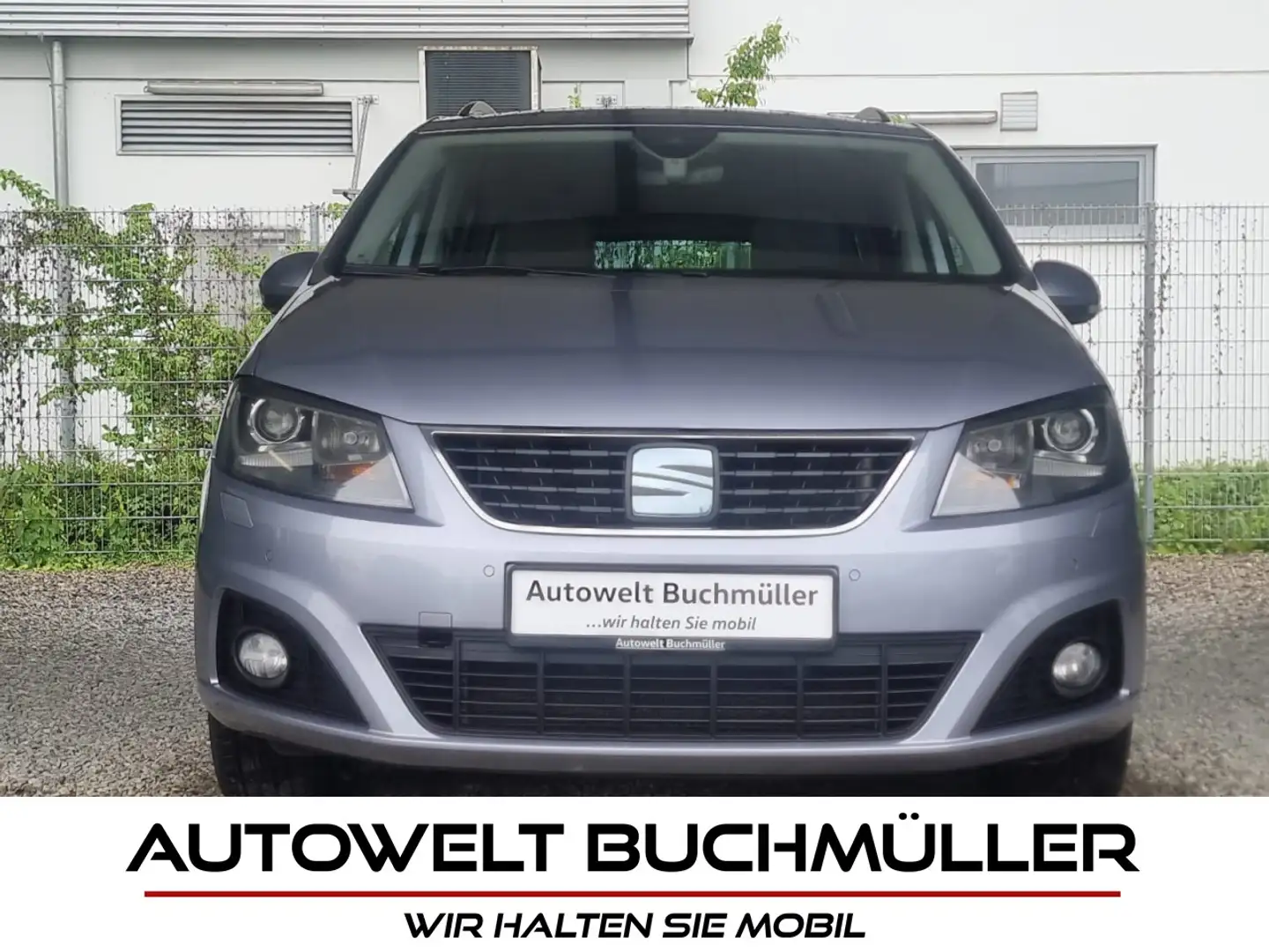 SEAT Alhambra 2.0 TDI DSG,7-SITZE,XENON,KAMERA,ACC Klima Xenon Silber - 1