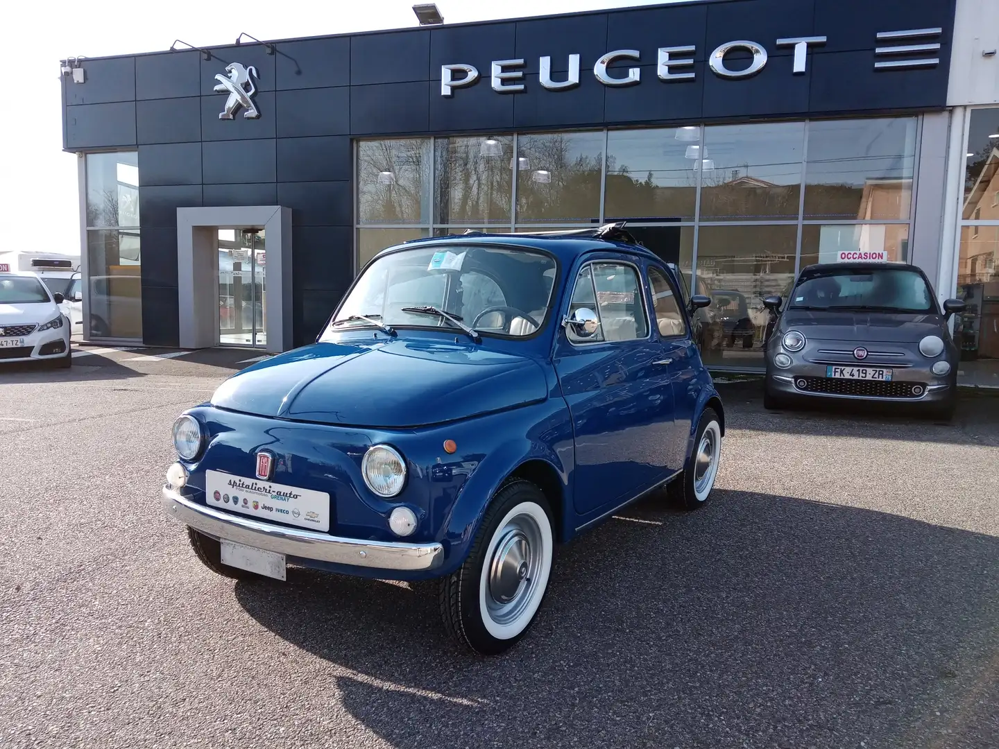Fiat 500 Bleu - 1