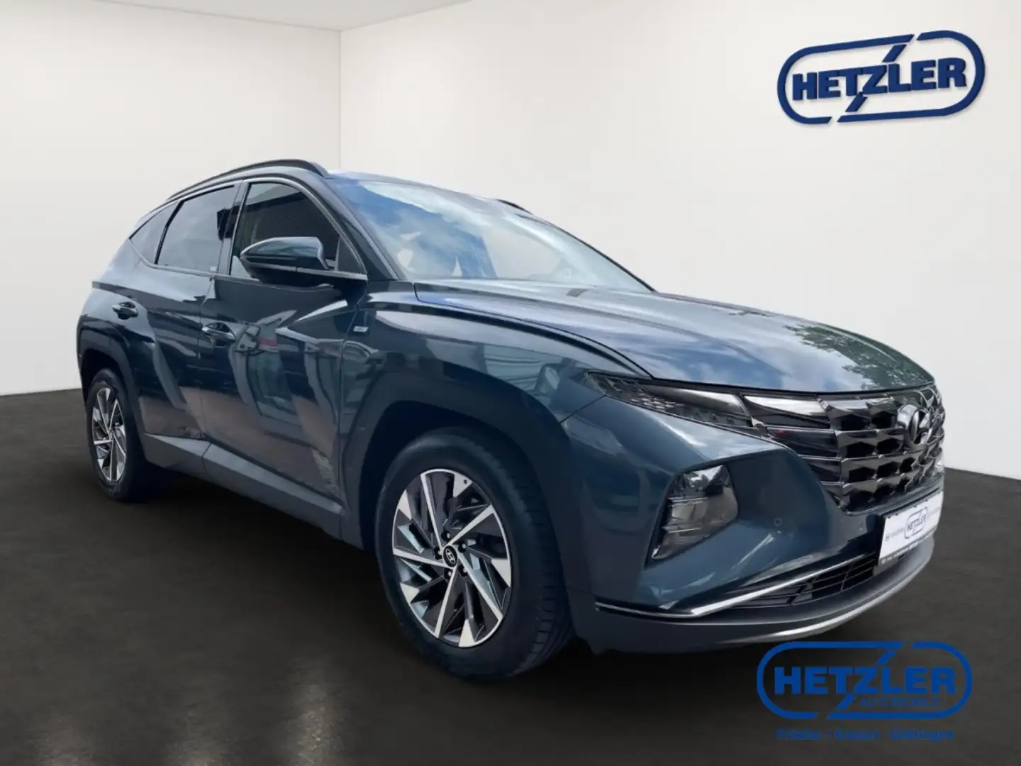 Hyundai TUCSON Trend Mild-Hybrid 2WD 1.6 T-GDI EU6d Navi Digitale Albastru - 2