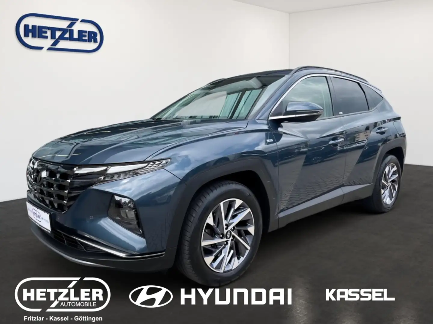 Hyundai TUCSON Trend Mild-Hybrid 2WD 1.6 T-GDI EU6d Navi Digitale Albastru - 1