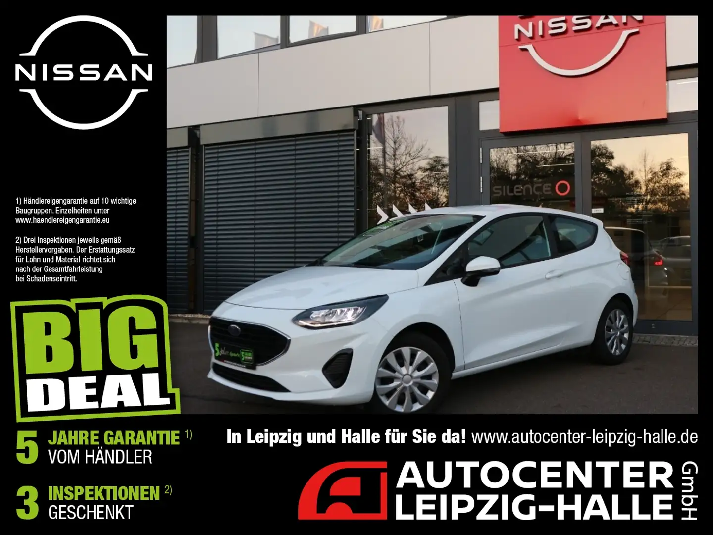 Ford Fiesta 1.1 Trend LED+SHZ+Winterp.+Fernlichtass. Blanc - 1