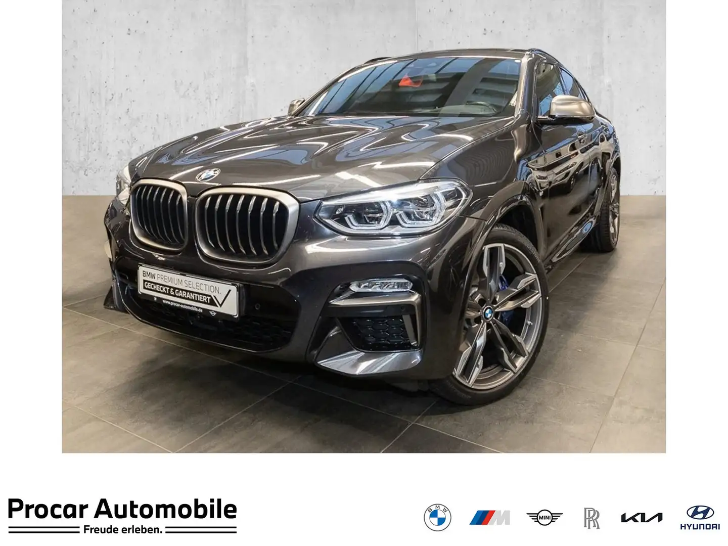BMW X4 M 40i A Head-Up HK HiFi DAB LED WLAN RFK Shz Grijs - 1