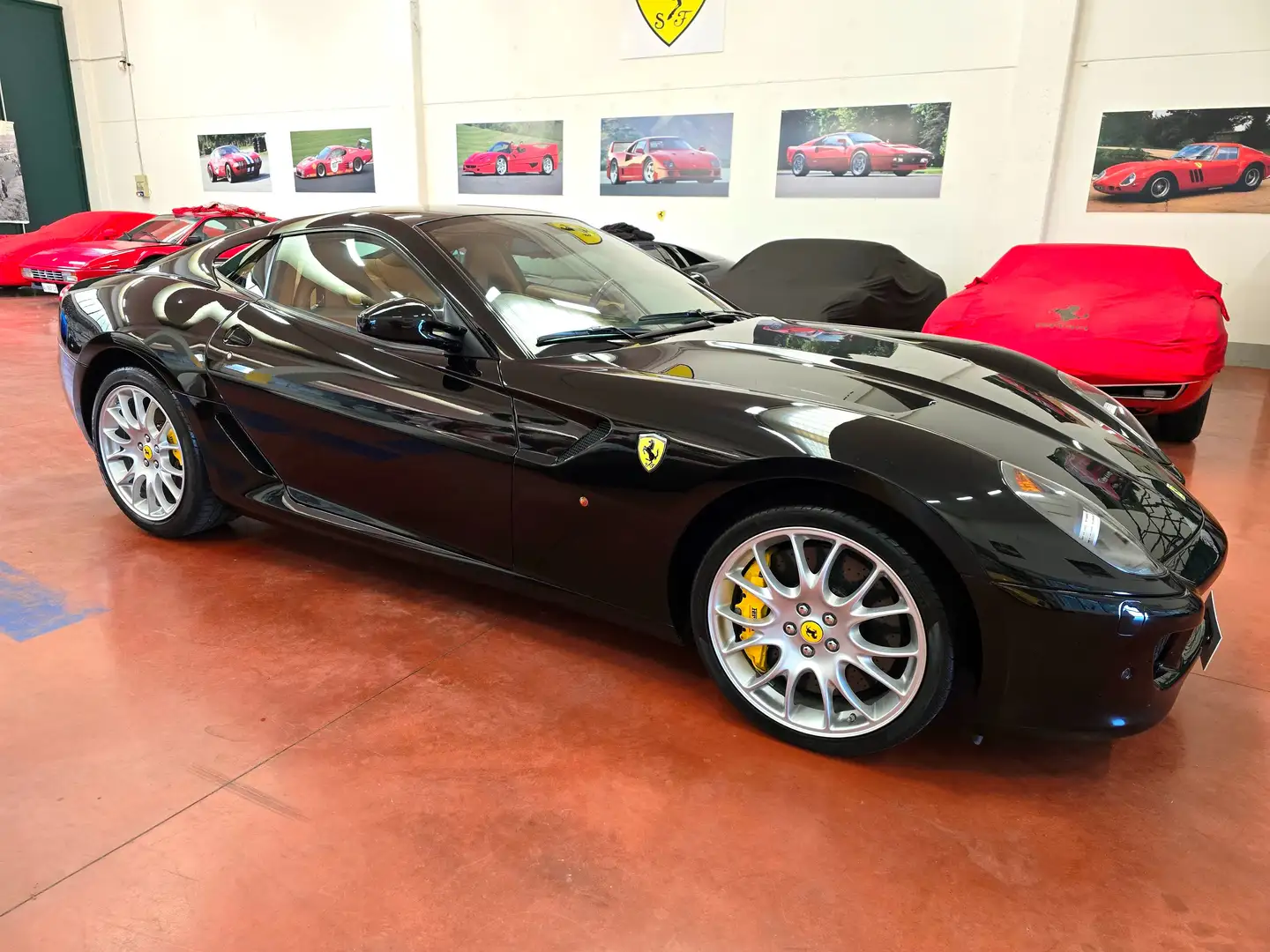Ferrari 599 599 GTB Fiorano 6.0 F1 freni carbo ceramici F1 Noir - 1