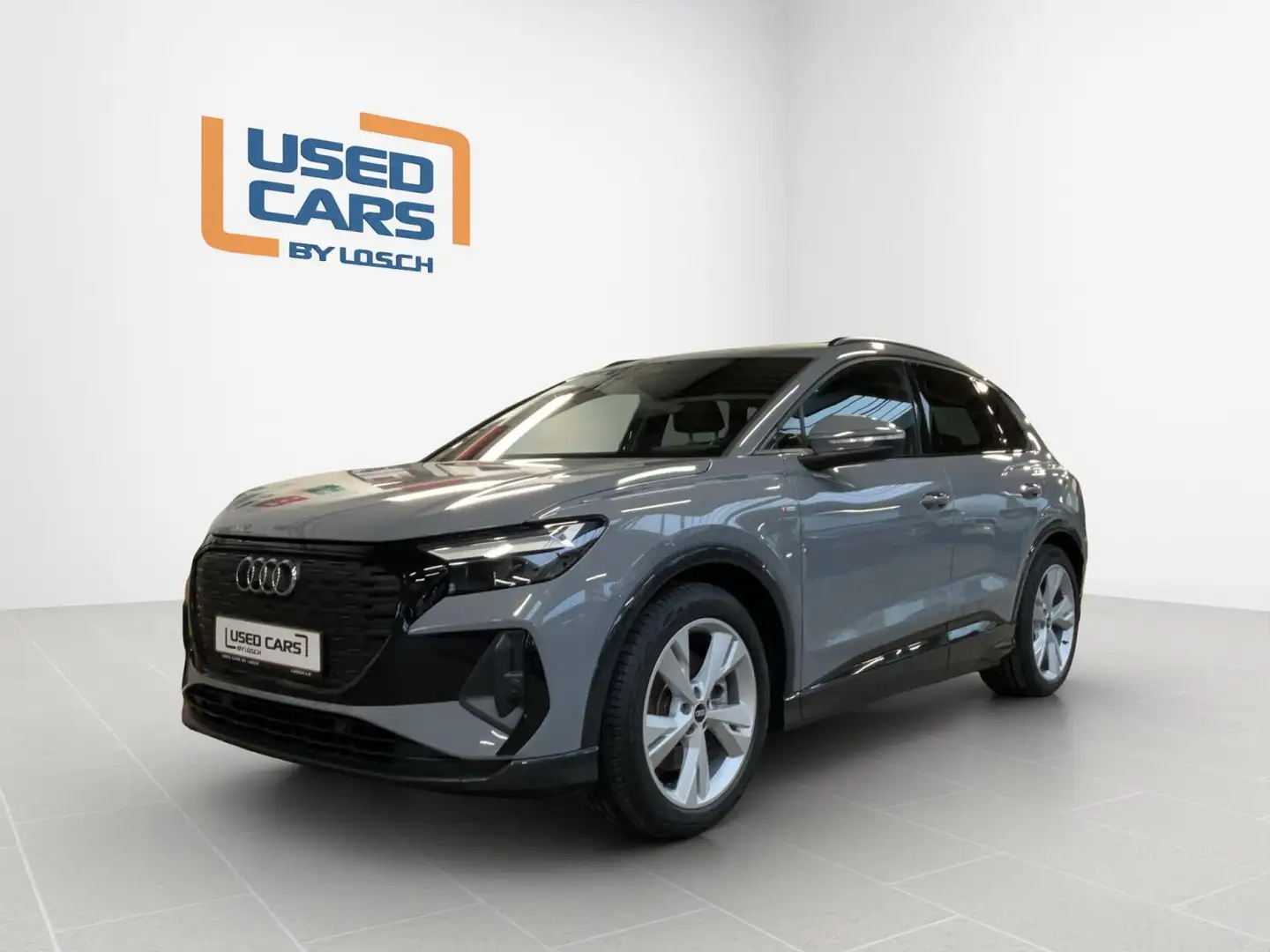 Audi Q4 e-tron e-tron50+quattro+S-Line+ Gris - 1