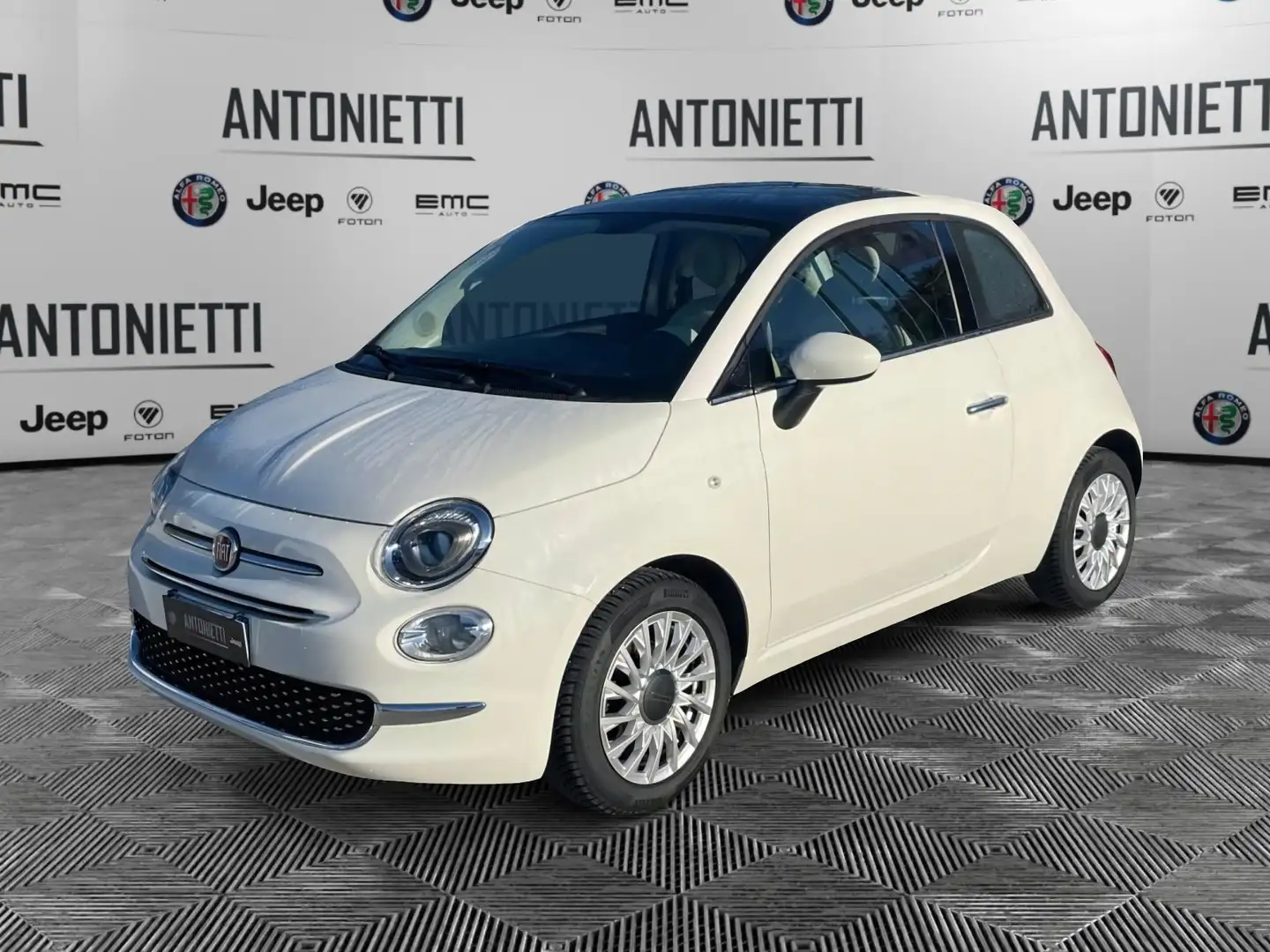 Fiat 500 500 1.2 EasyPower Lounge GPL Bianco - 1