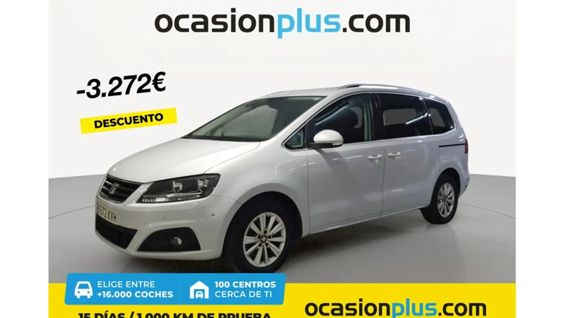 SEAT Alhambra 2.0TDI CR S&S Style DSG 150 Plateado - 1