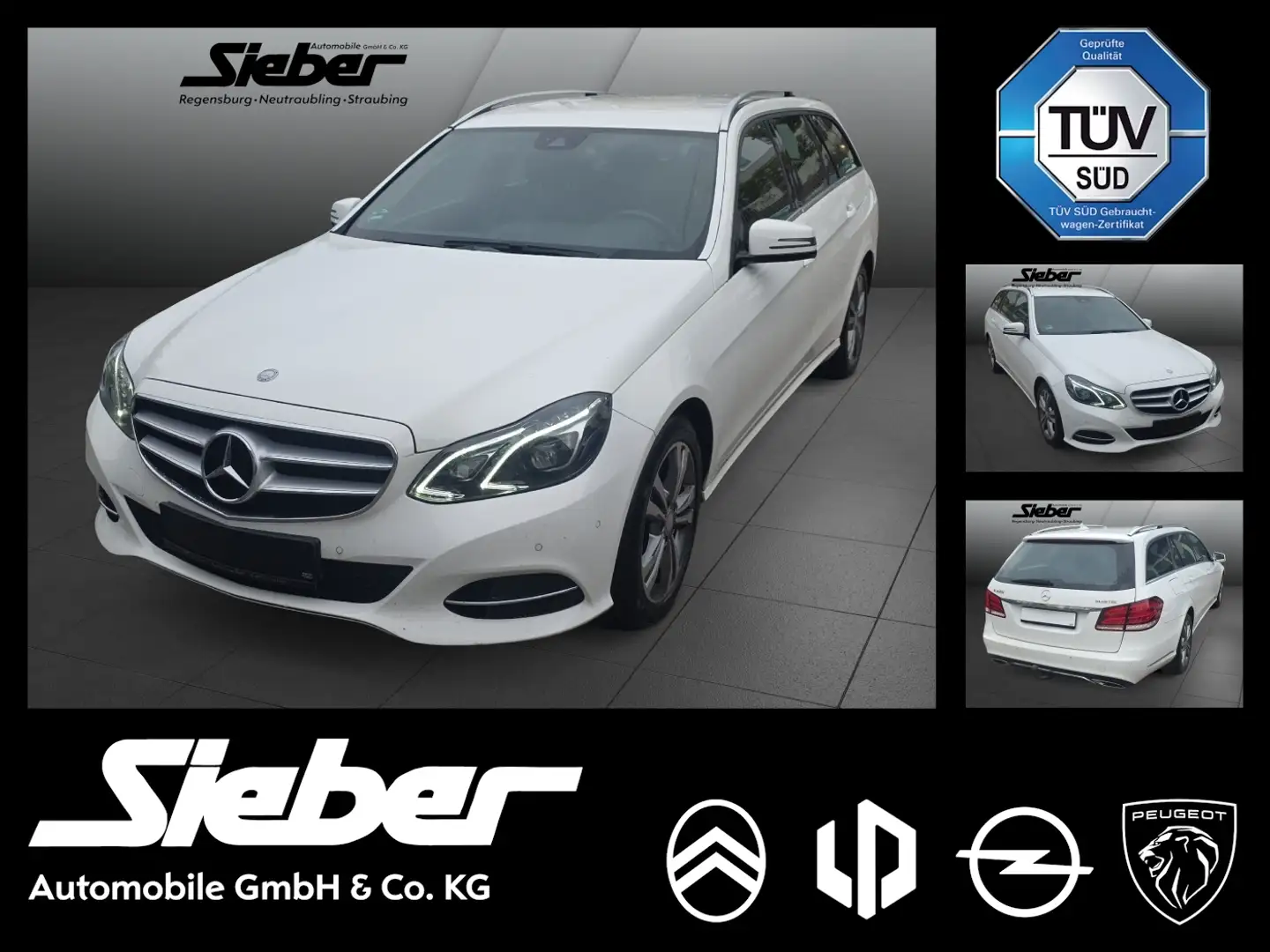 Mercedes-Benz E 220 CDI BlueTec *Leder*Navi* Weiß - 1
