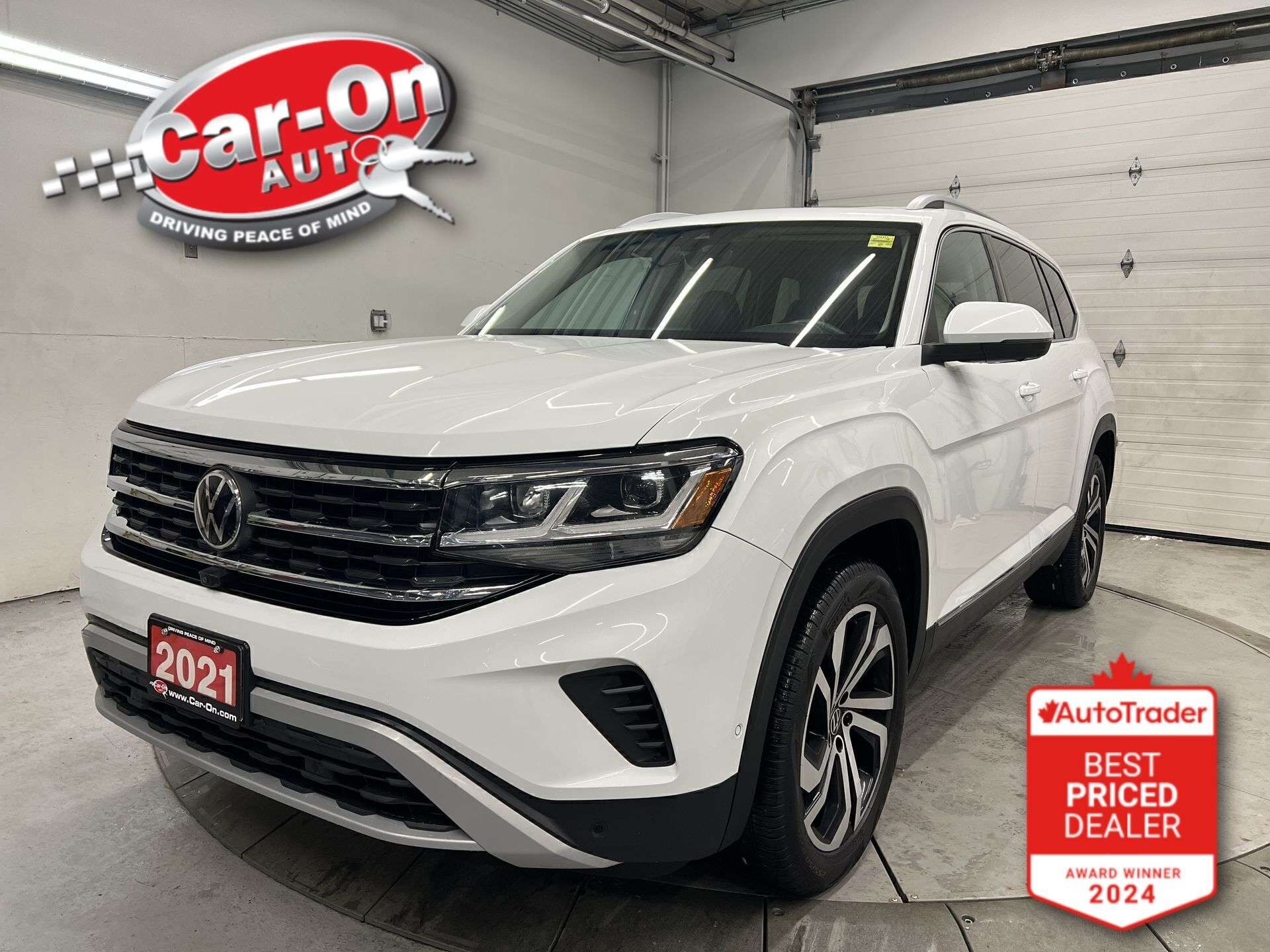 White 2021 Volkswagen Atlas 3.6 FSI Execline 4Motion SUV / Crossover Automatic