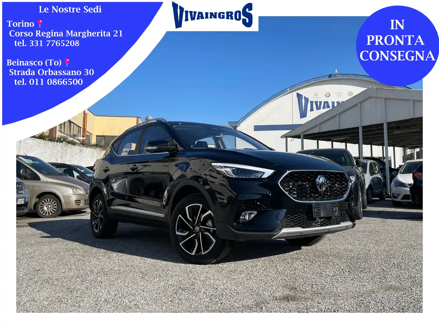 MG ZS Classic 1.5 Luxury 106CV / IN PRONTA CONSEGNA Noir - 1