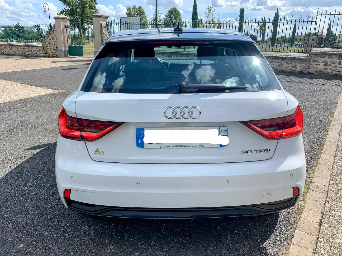 Audi A1 A1 Sportback 30 TFSI 110 ch S tronic 7 Advanced 2 Blanc - 2