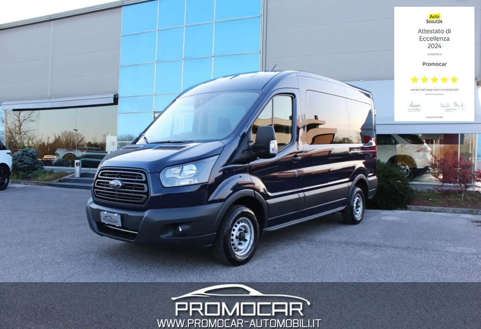 Ford Transit 310 2.0TDCi EcoBlue 130CV PM-TM ENTRY *+IVA* Bleu - 1