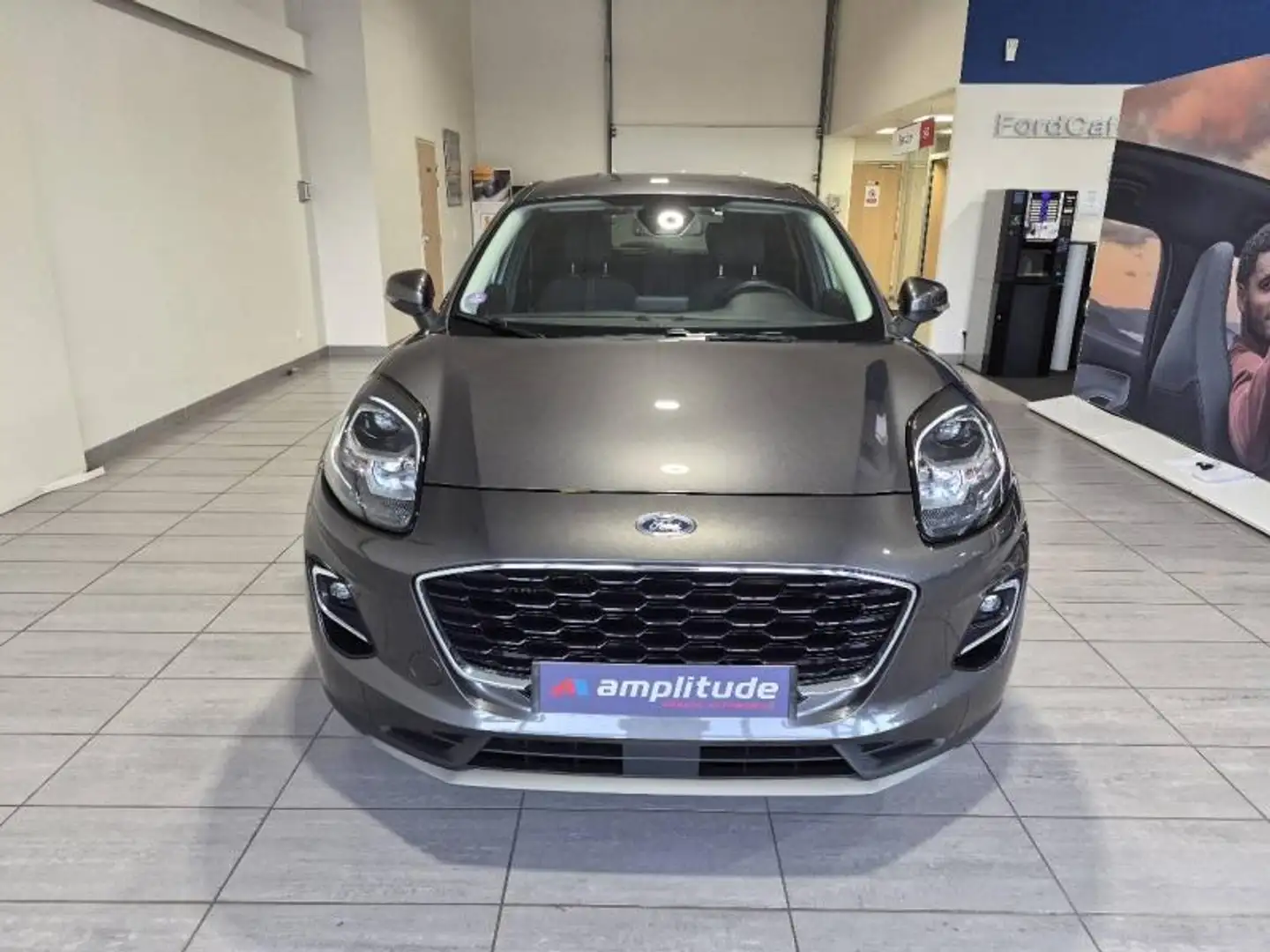 Ford Puma 1.0 EcoBoost 125 ch mHEV Titanium X 6cv Gris - 2