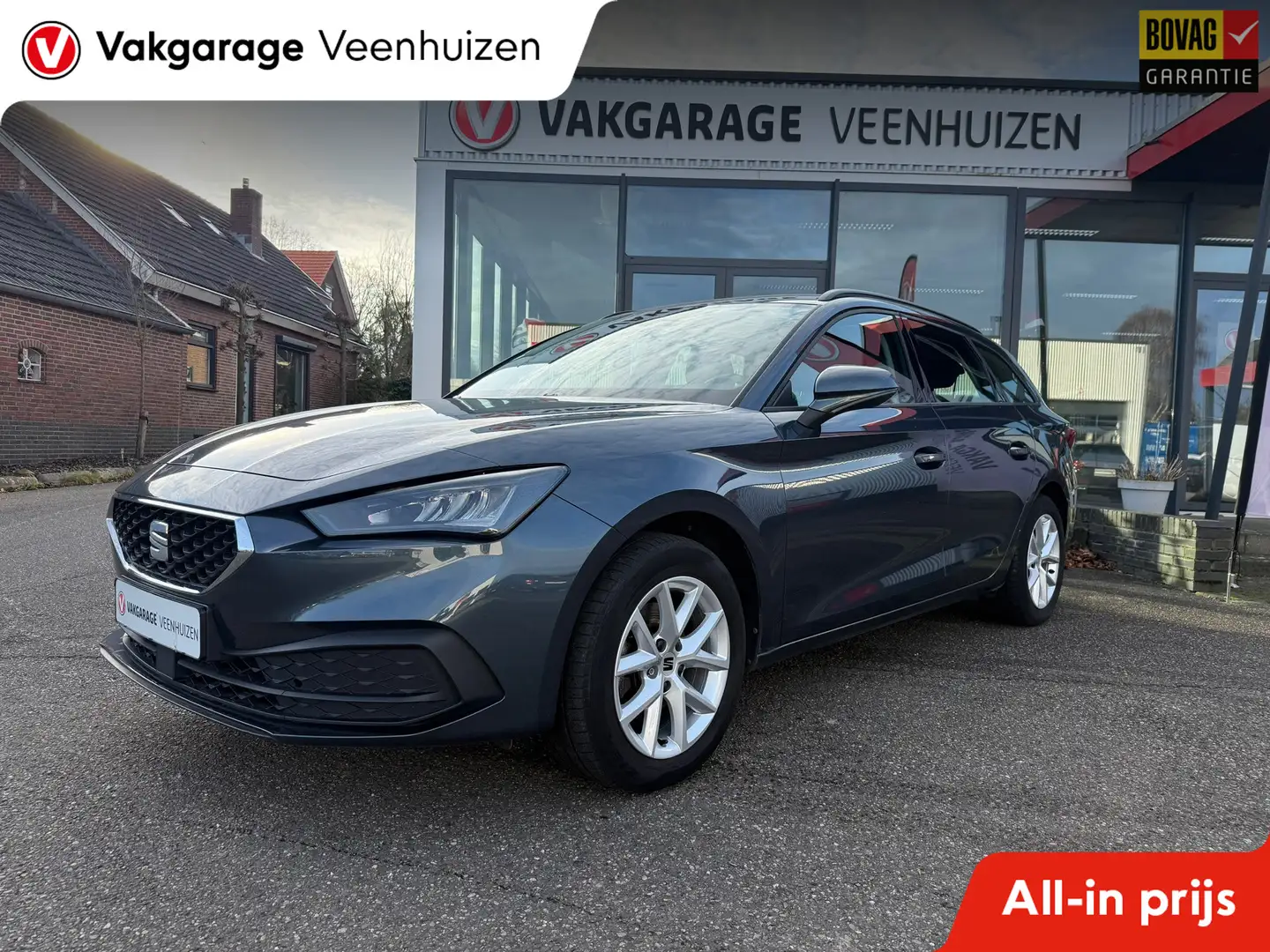 SEAT Leon Sportstourer 1.0 TSI Style|Rijklaar prijs|Automaat Grau - 1