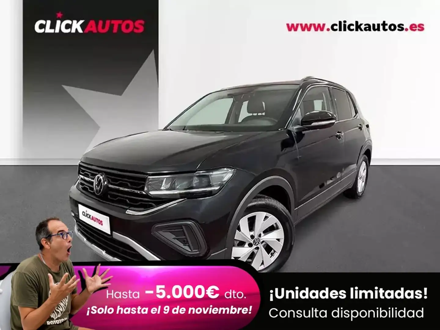 Volkswagen T-Cross 1.0 TSI Life 70kW Nero - 1